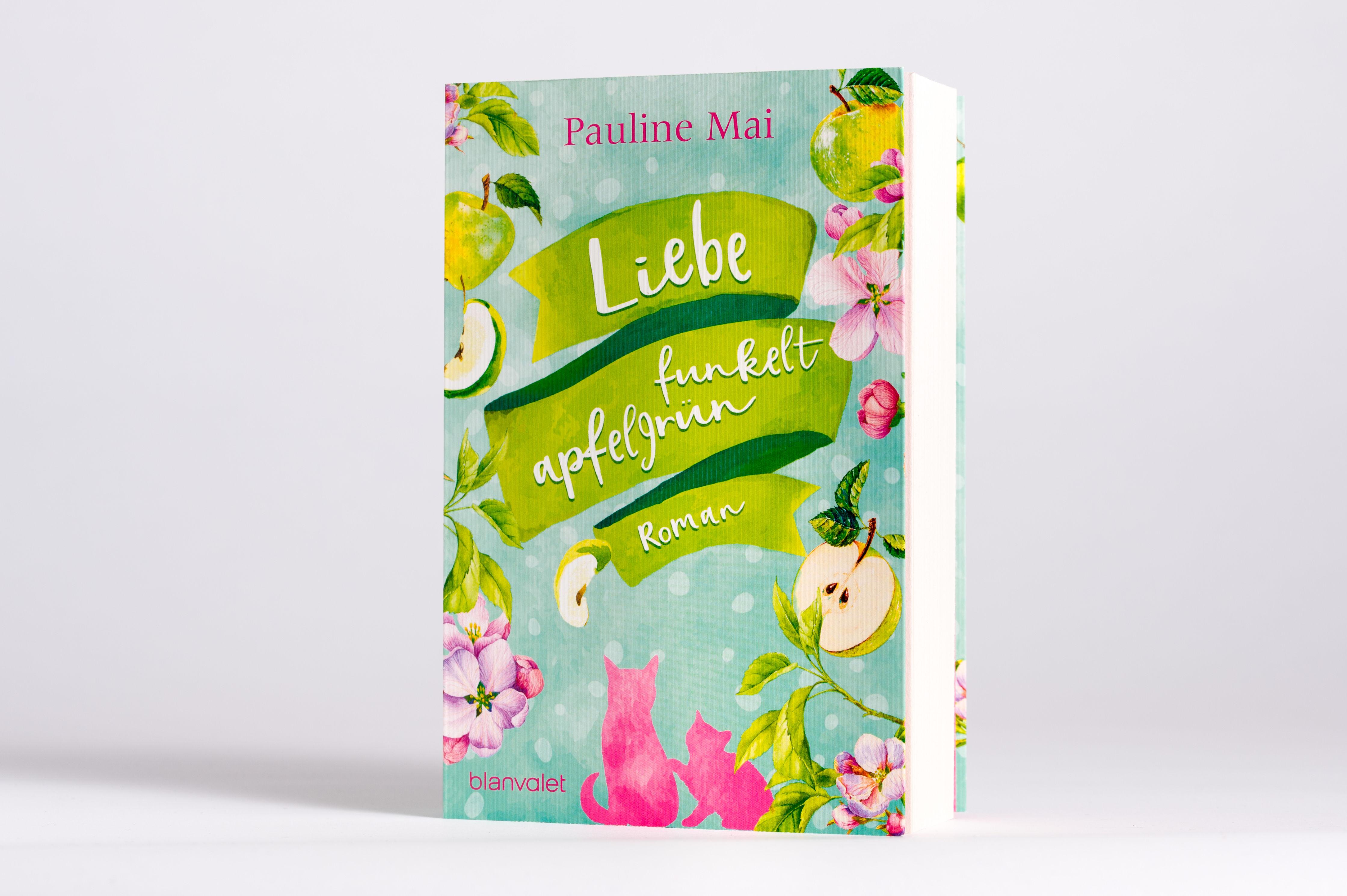 Beispielinhalt (Bild) Liebe funkelt apfelgrün