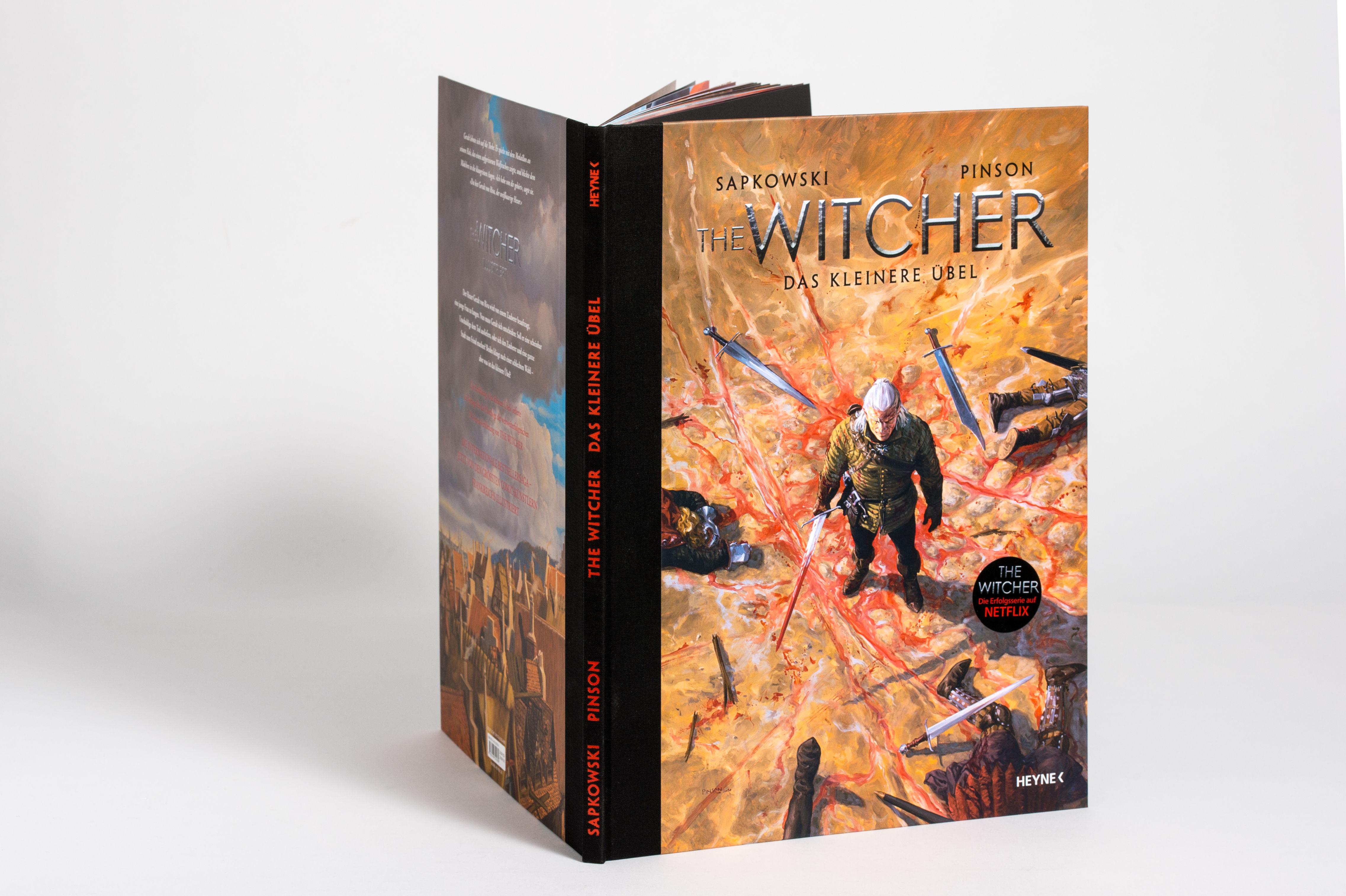 Beispielinhalt (Bild) The Witcher Illustrated - Das kleinere Übel