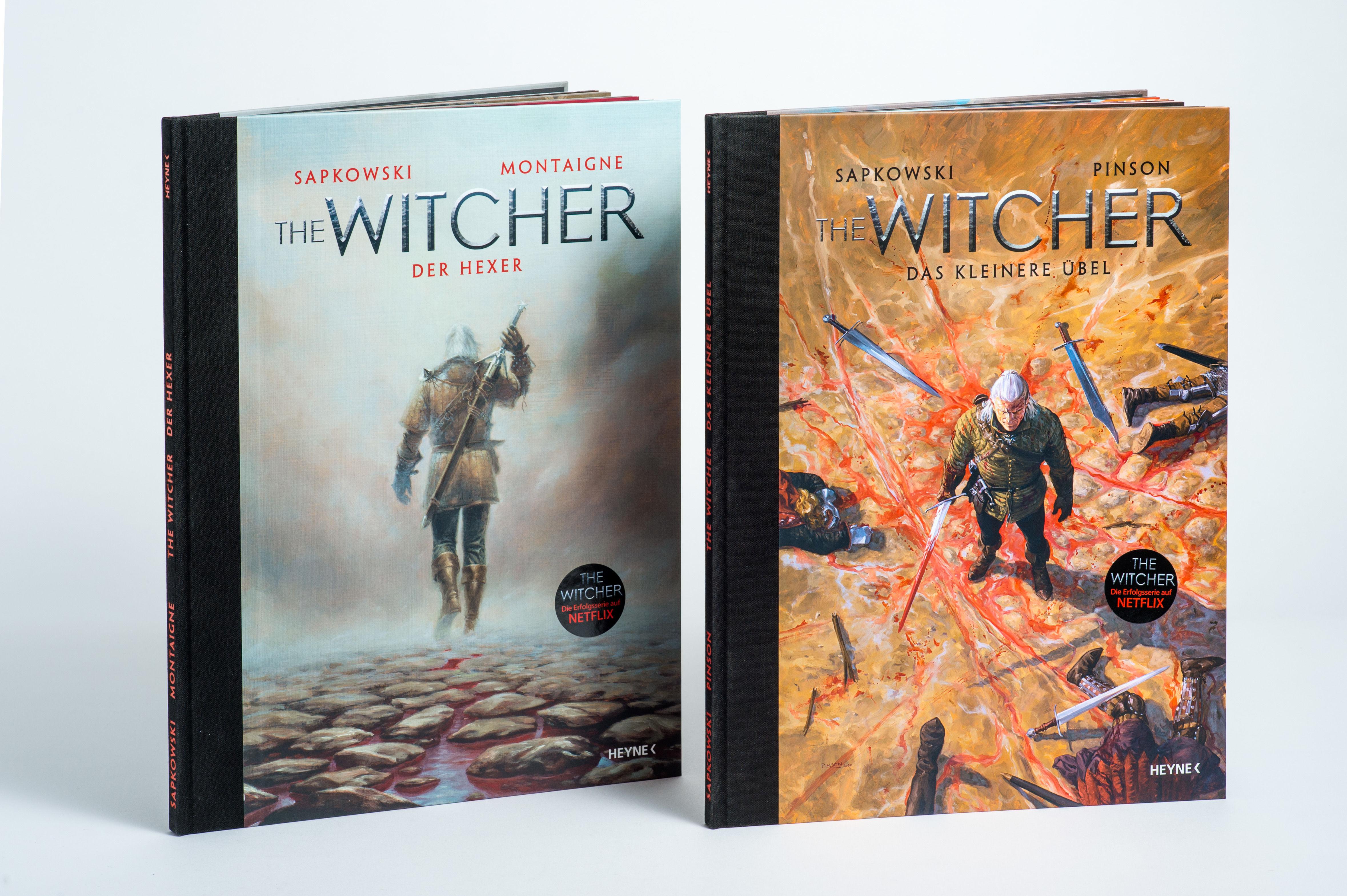 Beispielinhalt (Bild) The Witcher Illustrated - Das kleinere Übel