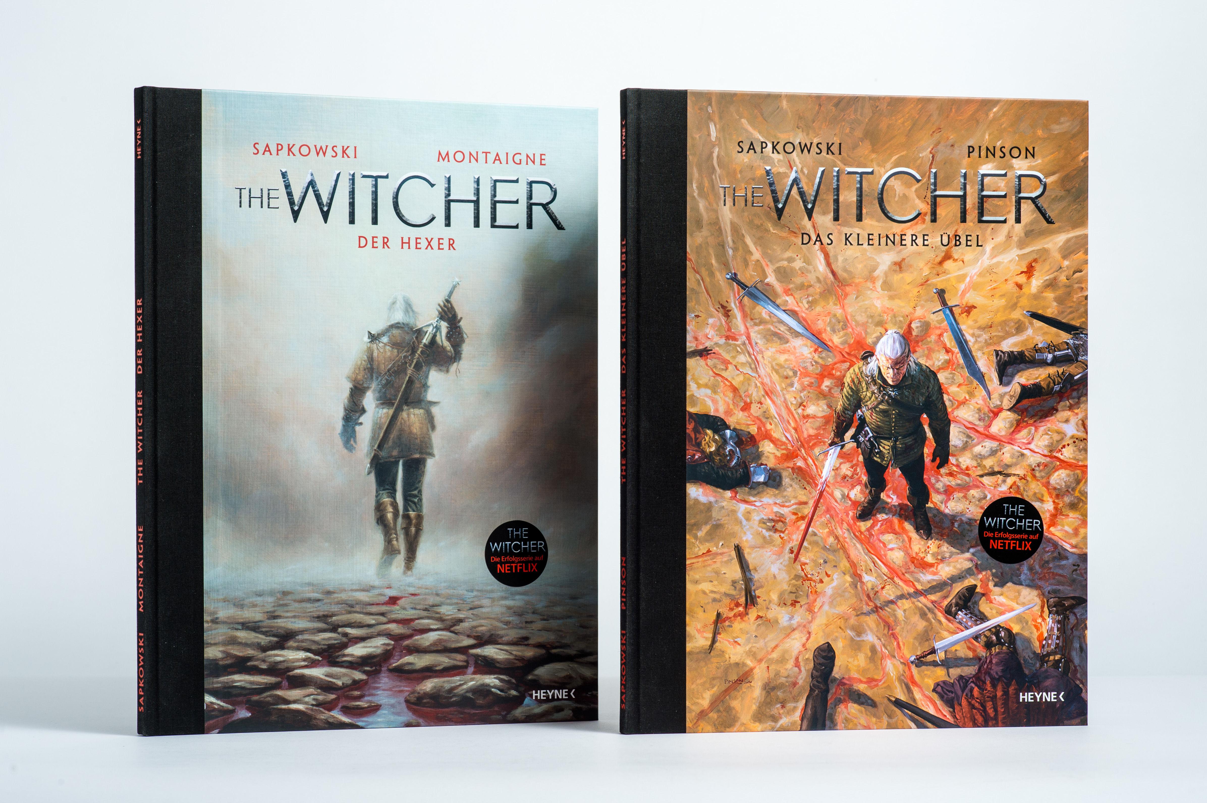 Beispielinhalt (Bild) The Witcher Illustrated - Das kleinere Übel