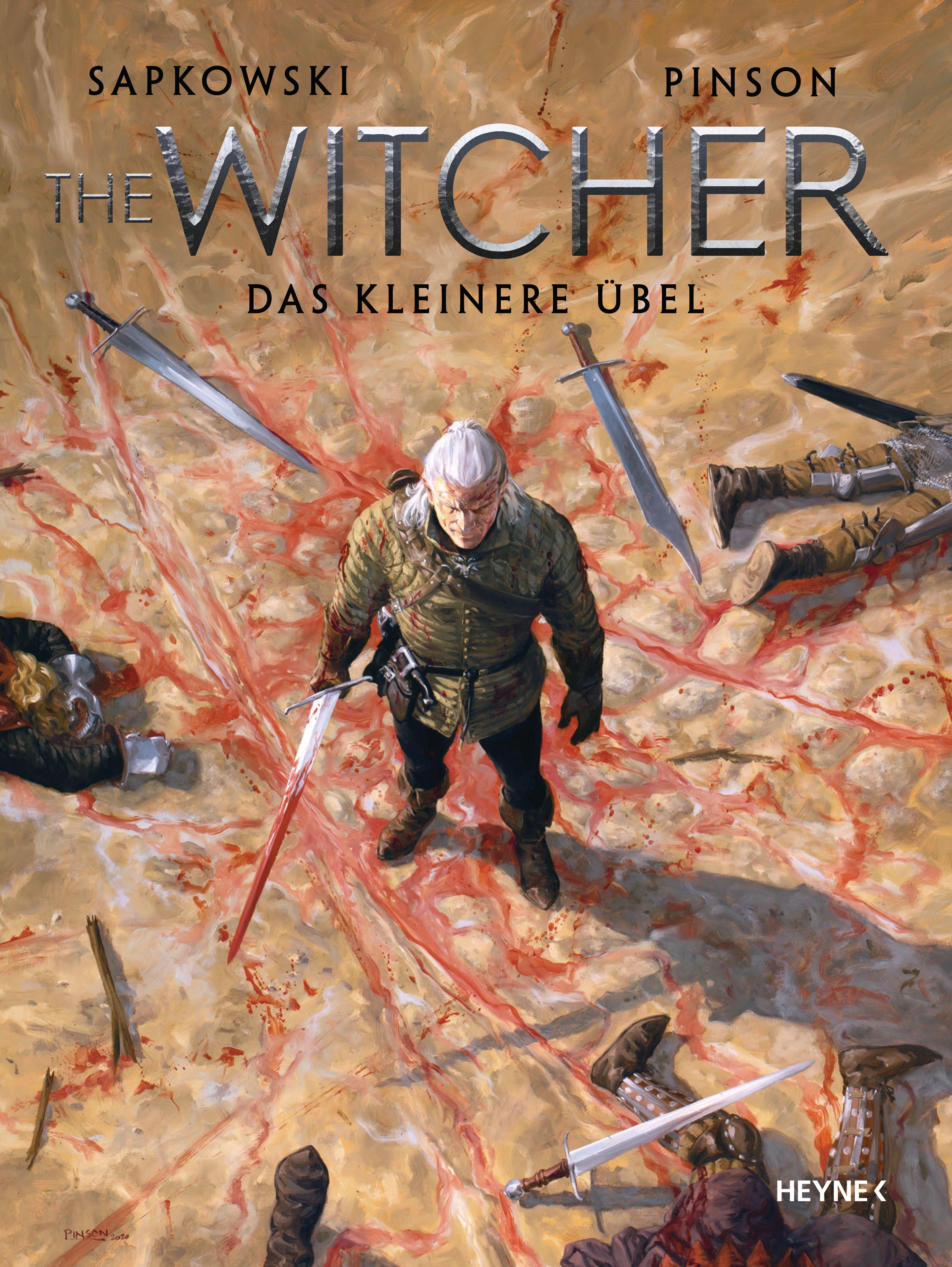 Vorderes Coverbild The Witcher Illustrated - Das kleinere Übel