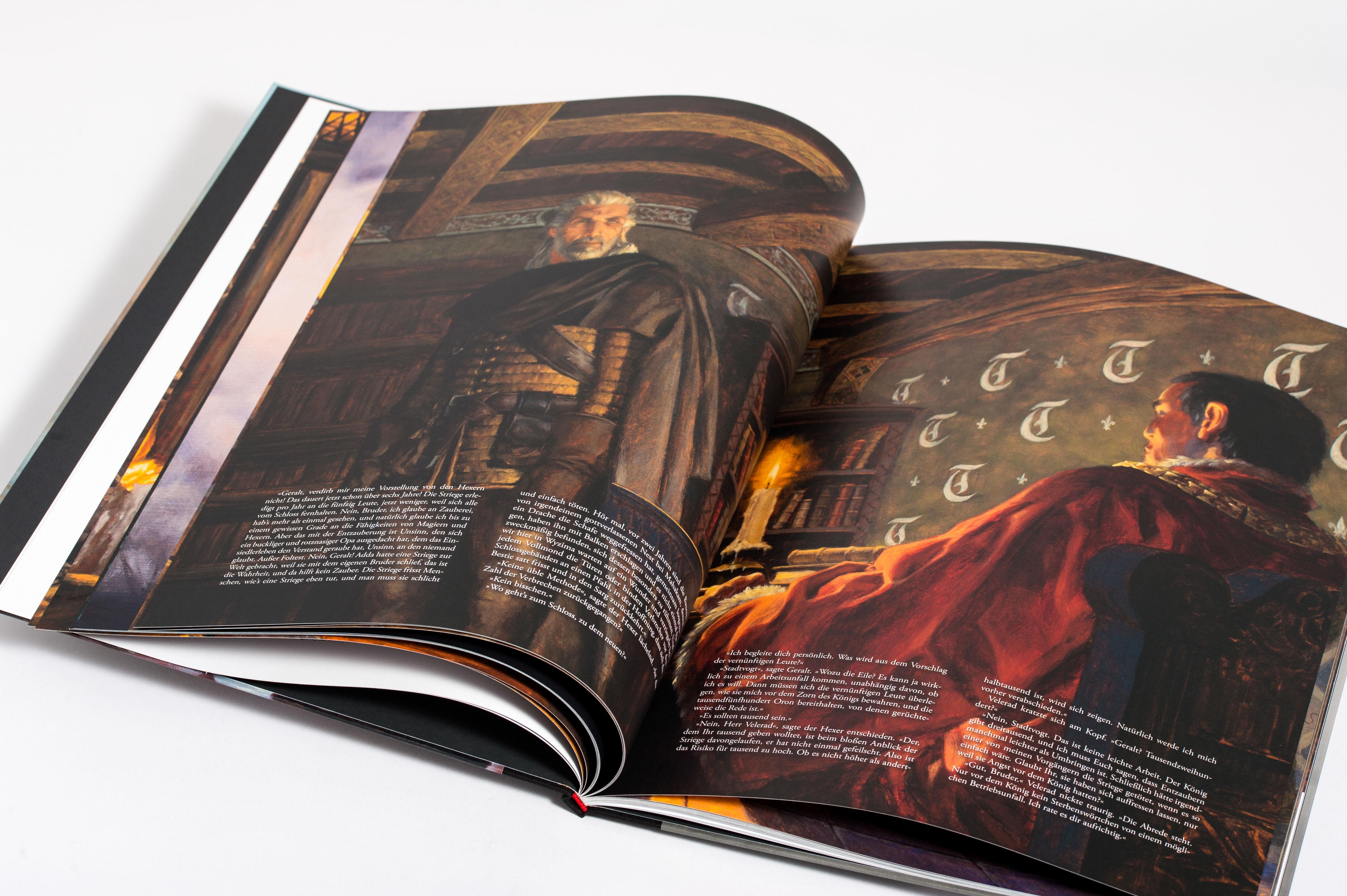 Beispielinhalt (Bild) The Witcher Illustrated - Der Hexer