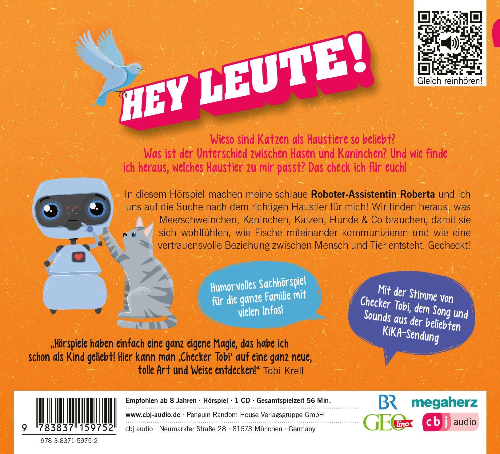 Beispielinhalt (Bild) Checker Tobi  - Der große Haustier-Check: Katze, Hund, Kaninchen - Das check ich für euch!