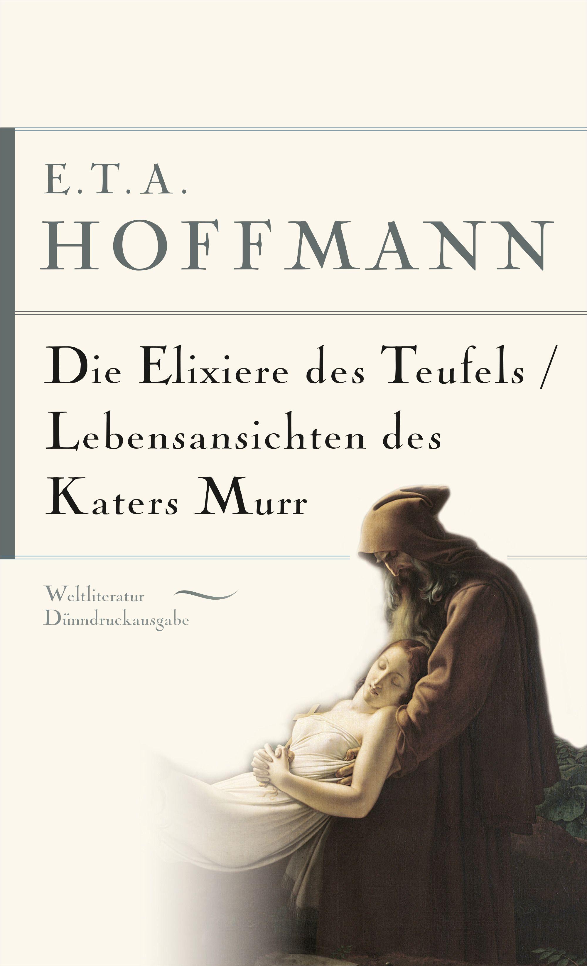 Vorderes Coverbild Die Elixiere des Teufels. Lebensansichten des Katers Murr