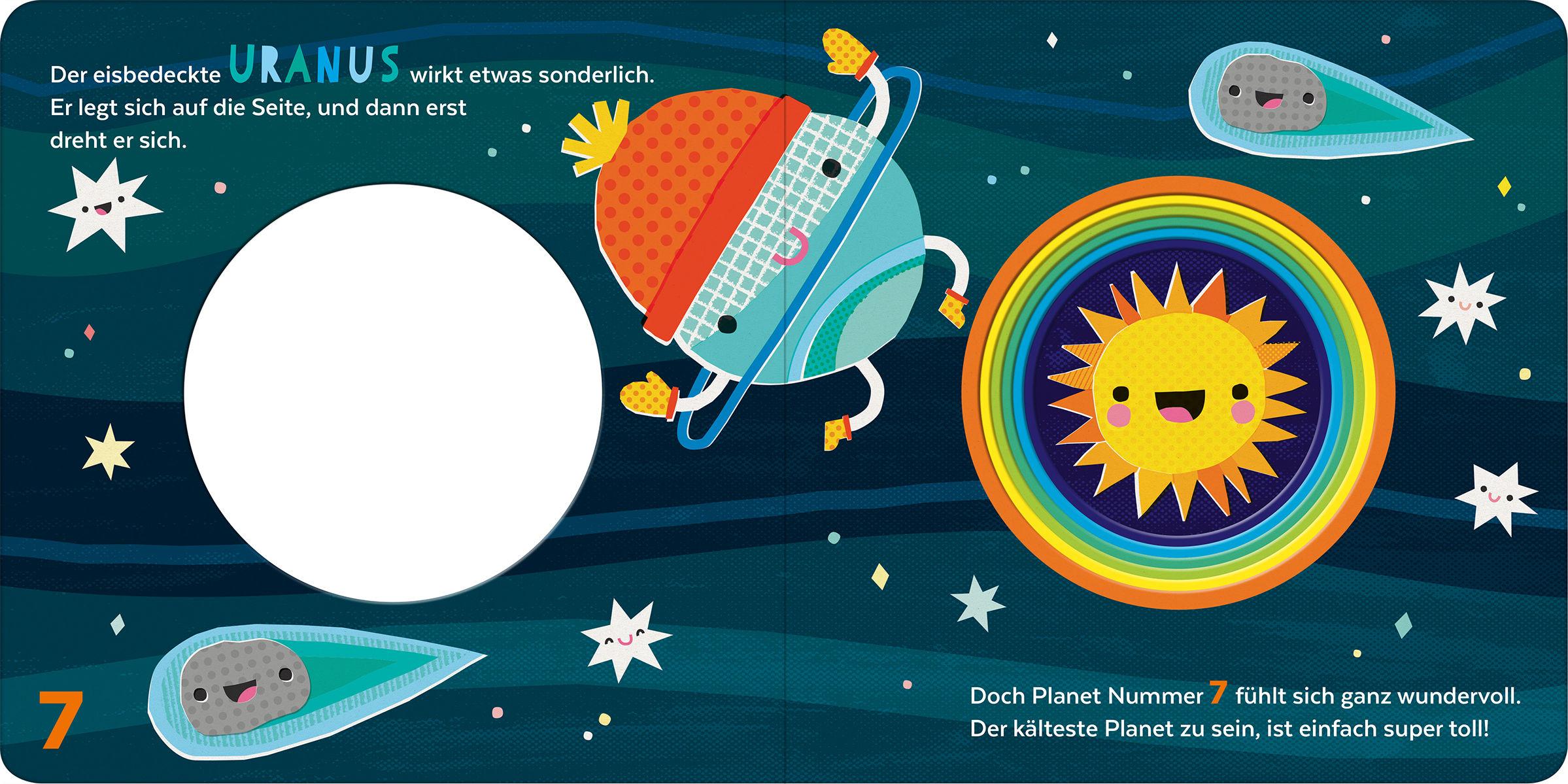 Beispielinhalt (Bild) Unsere 8 Planeten