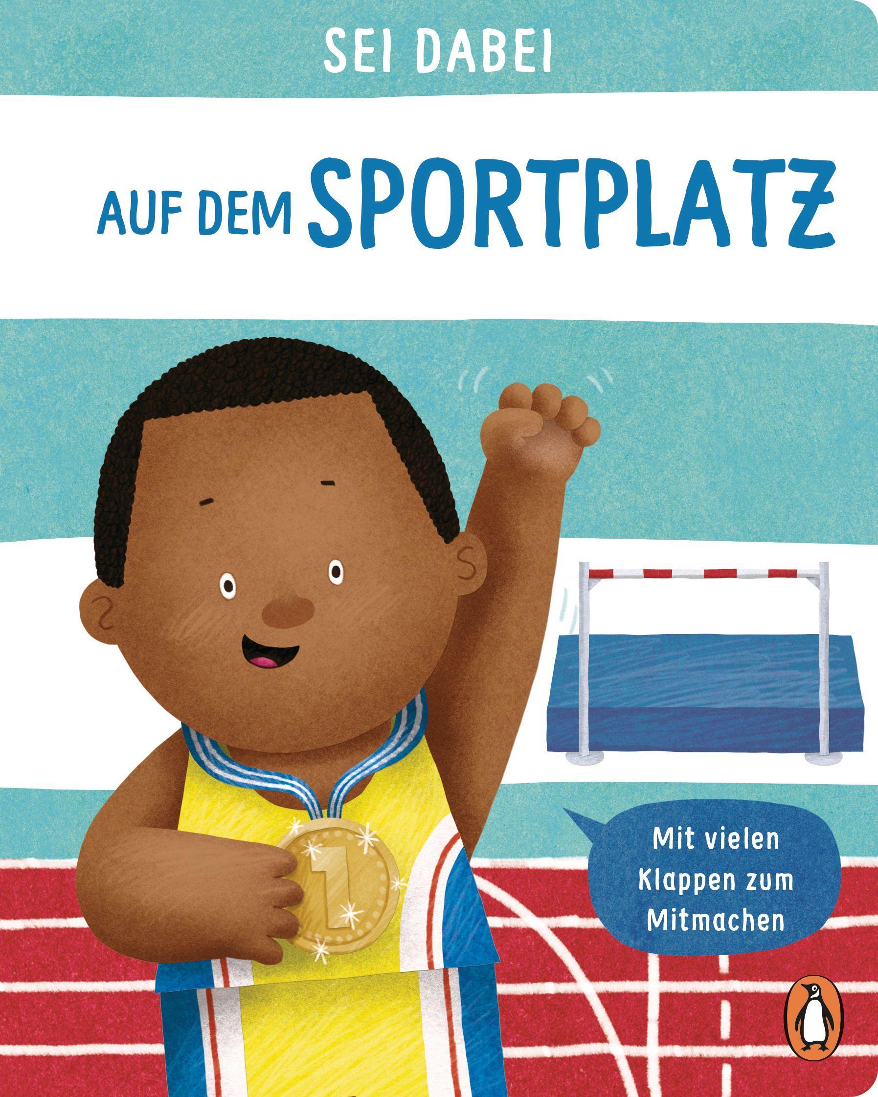 Vorderes Coverbild Sei dabei! - Auf dem Sportplatz