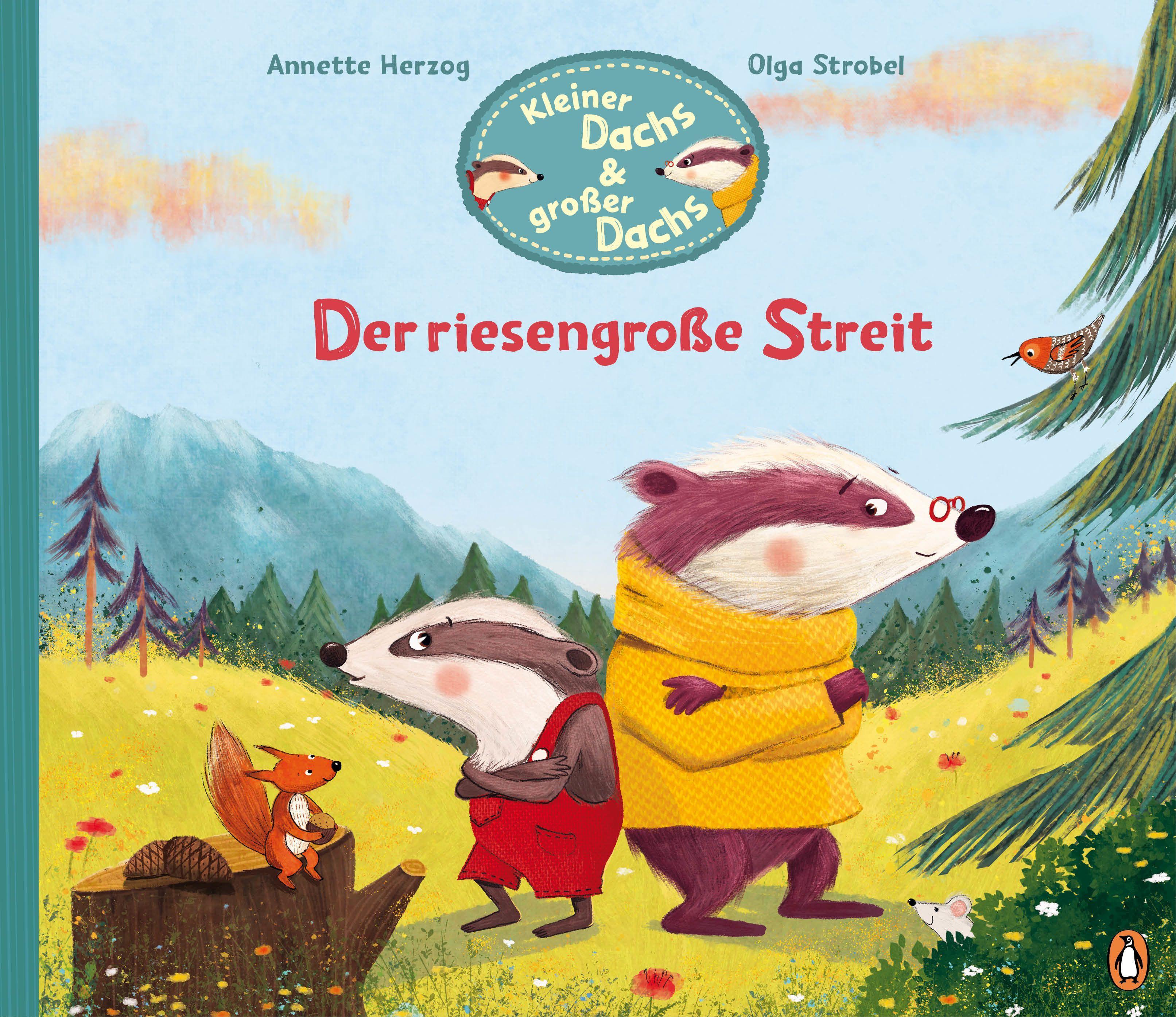 Vorderes Coverbild Kleiner Dachs & großer Dachs - Der riesengroße Streit