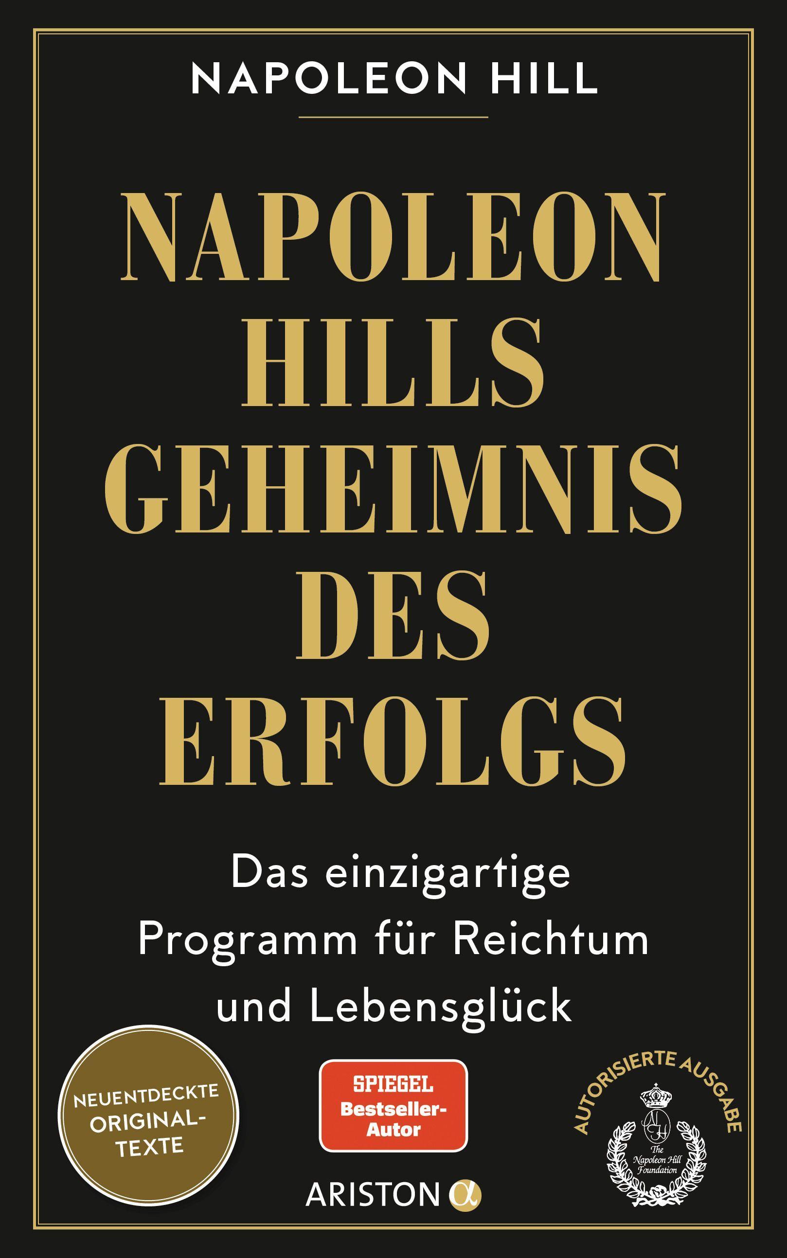 Vorderes Coverbild Napoleon Hills Geheimnis des Erfolgs