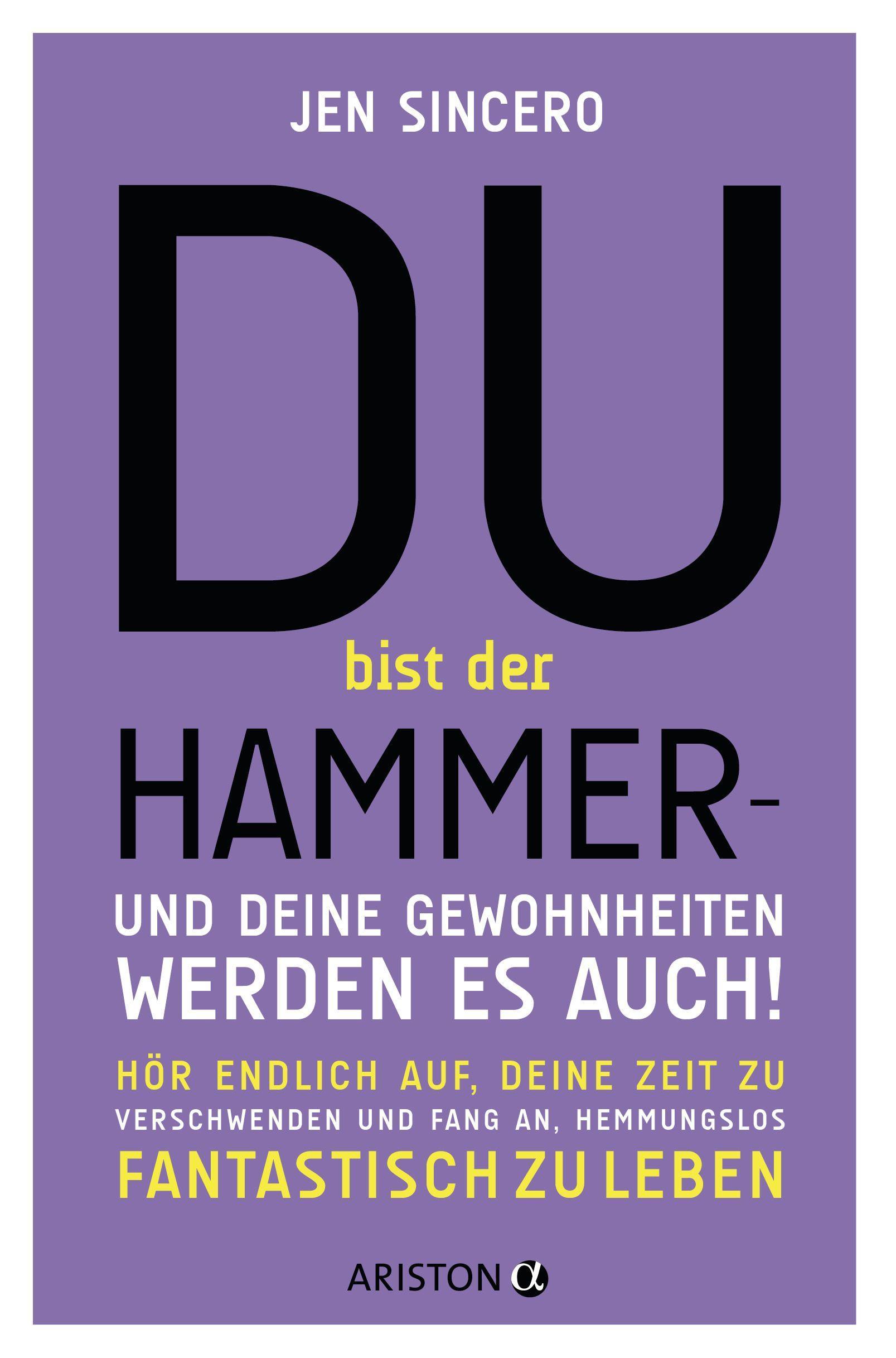 Vorderes Coverbild Du bist der Hammer - und deine Gewohnheiten werden es auch!