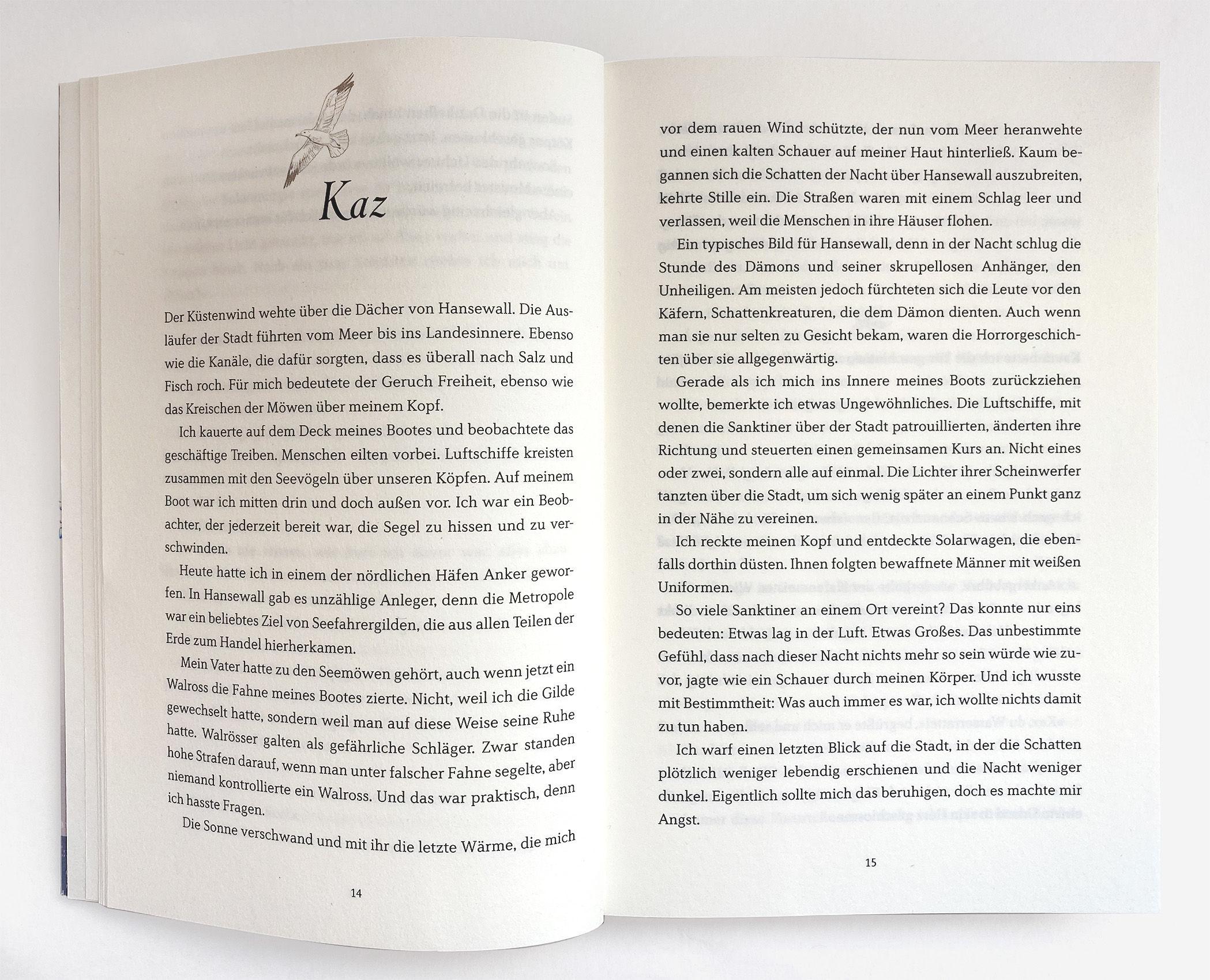 Beispielinhalt (Bild) Aurora - Das Flüstern der Schatten