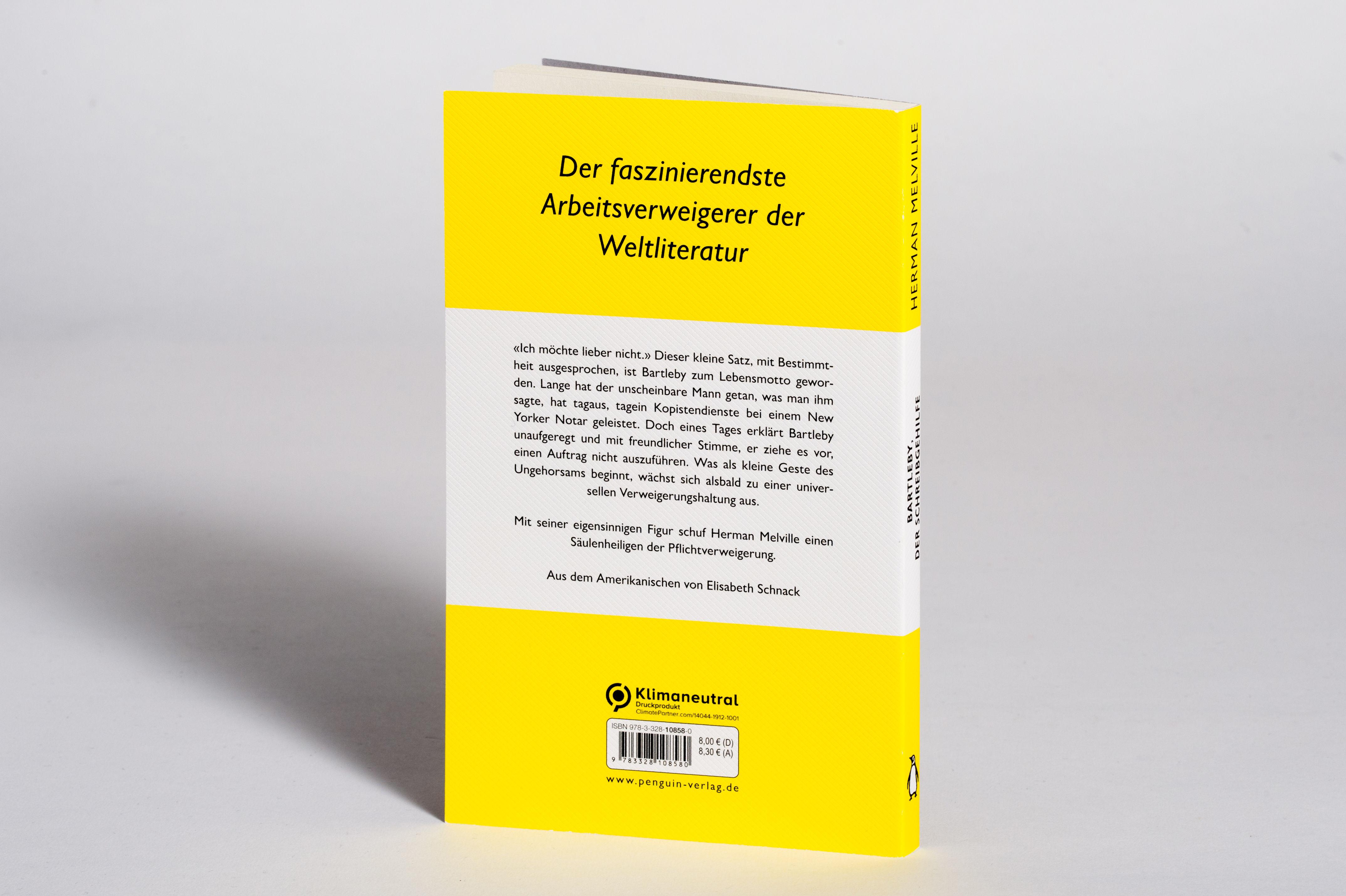 Beispielinhalt (Bild) Bartleby, der Schreibgehilfe