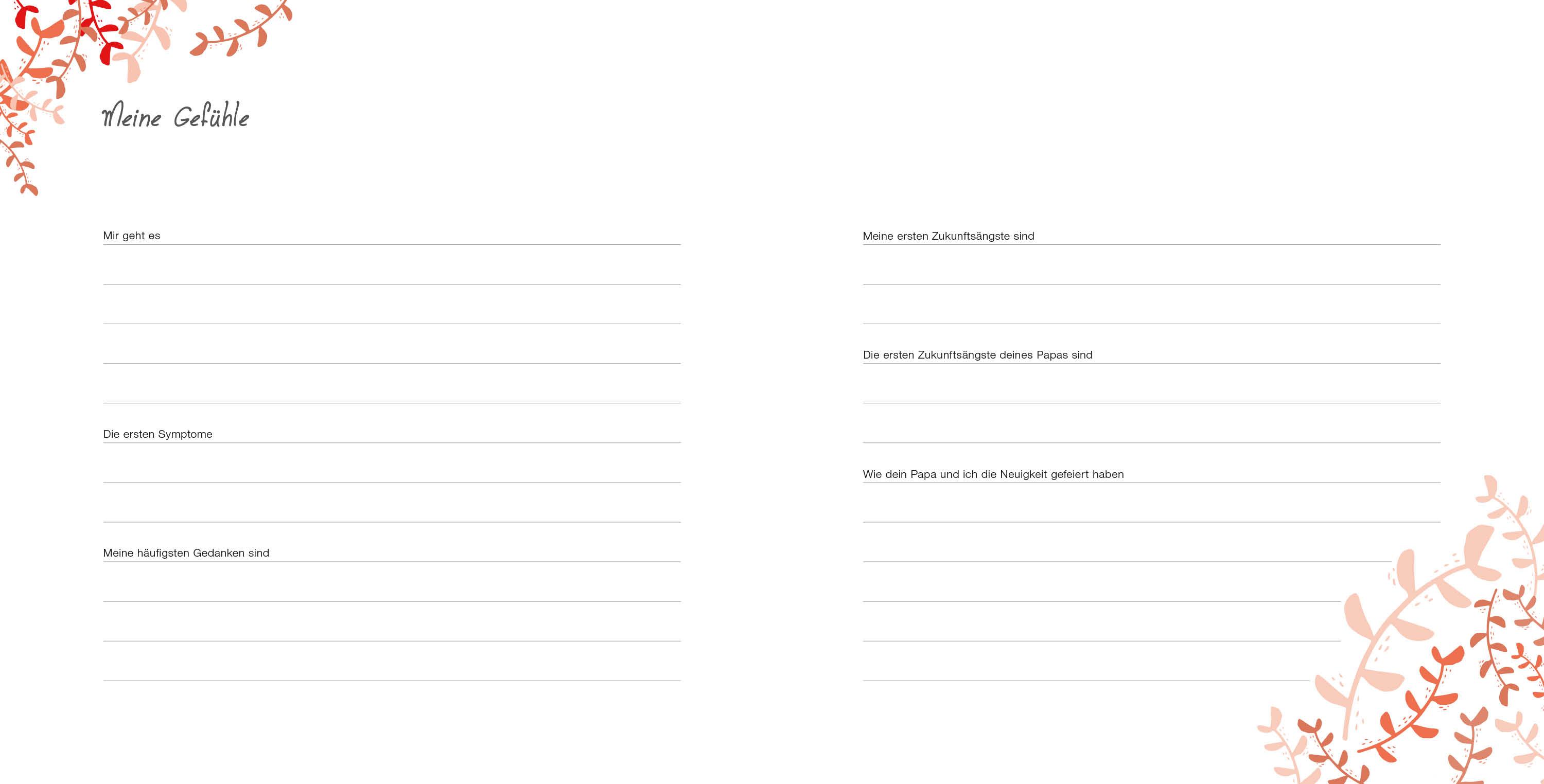 Beispielinhalt (Bild) Meine Schwangerschaft