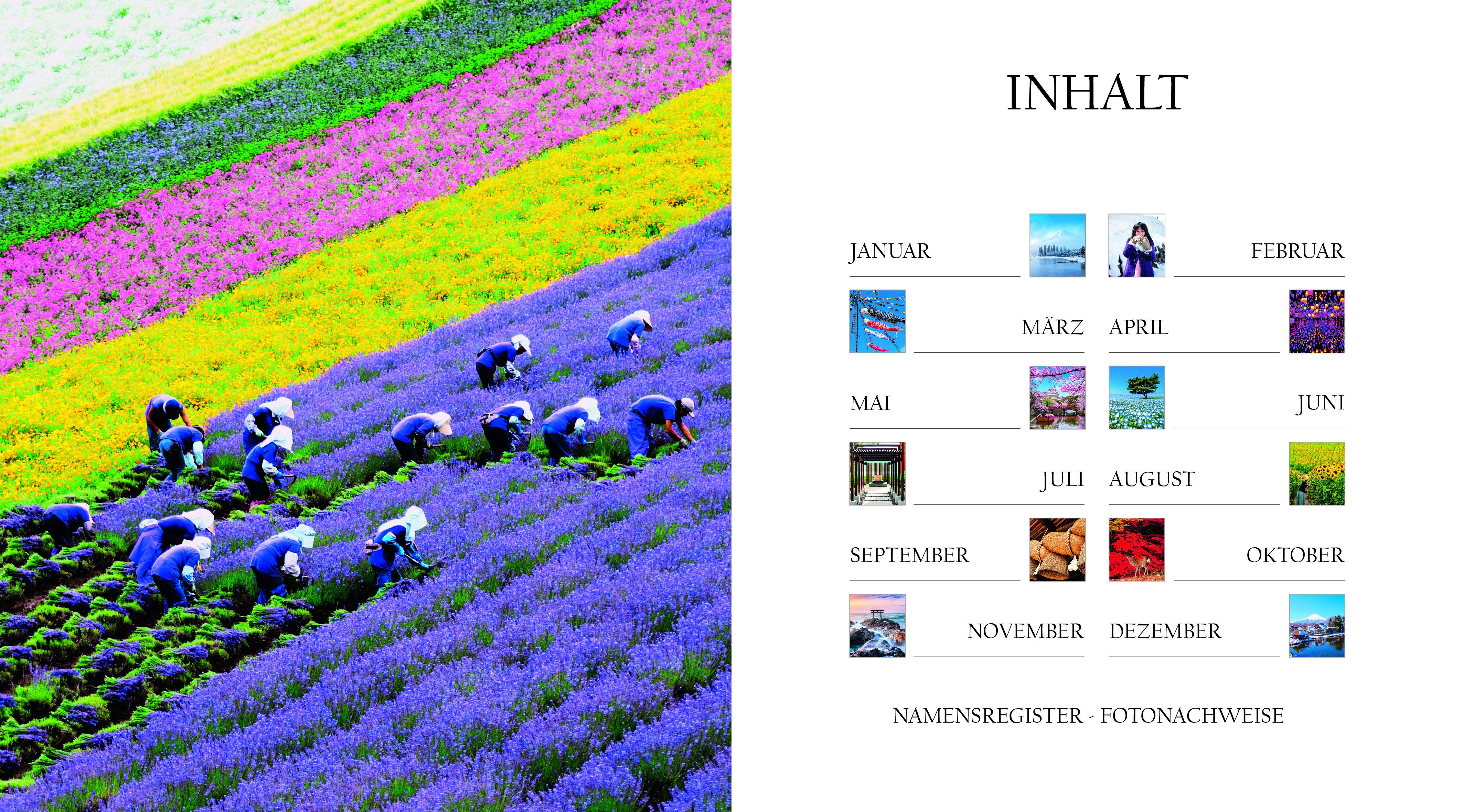 Beispielinhalt (Bild) 365 Tage japanische Weisheiten