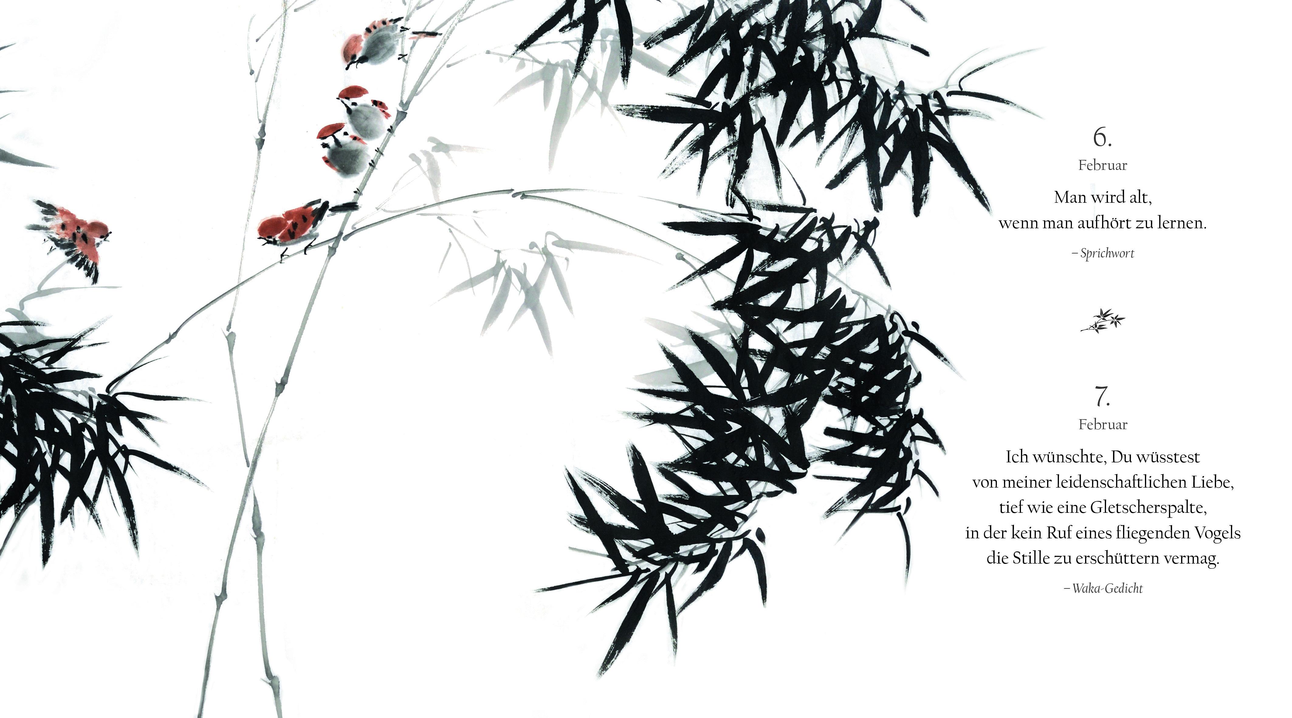 Beispielinhalt (Bild) 365 Tage japanische Weisheiten