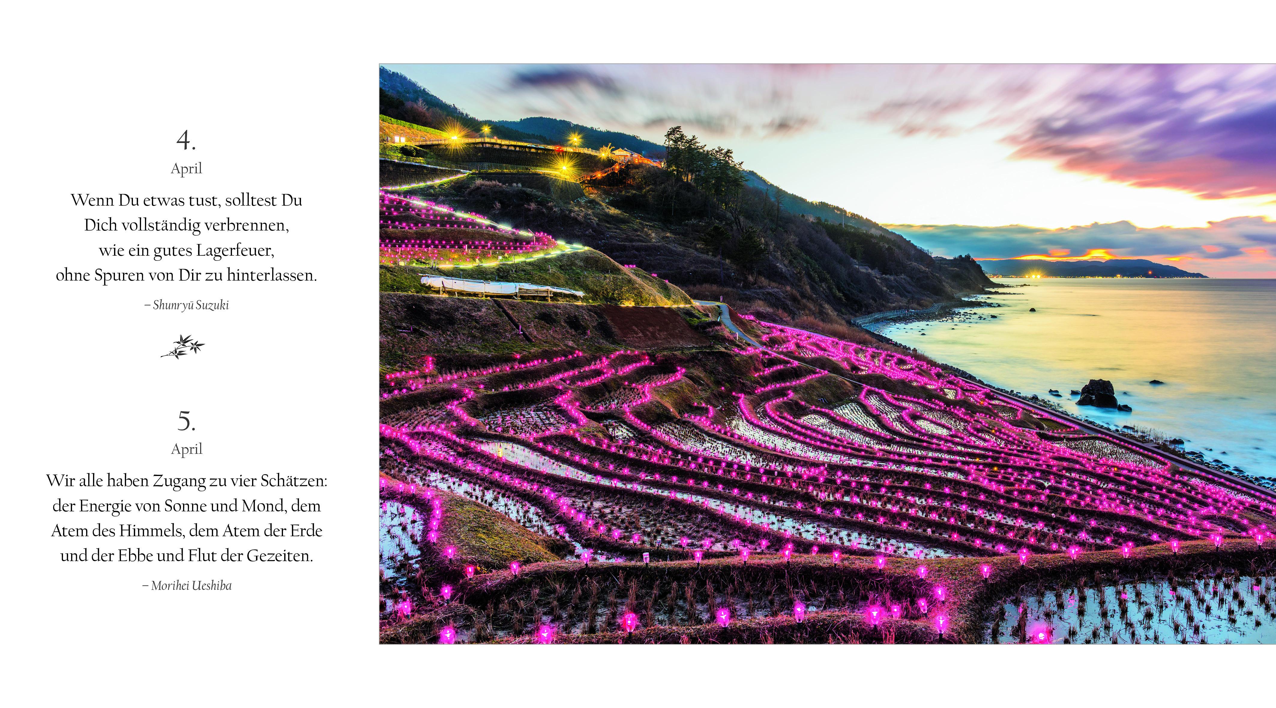 Beispielinhalt (Bild) 365 Tage japanische Weisheiten