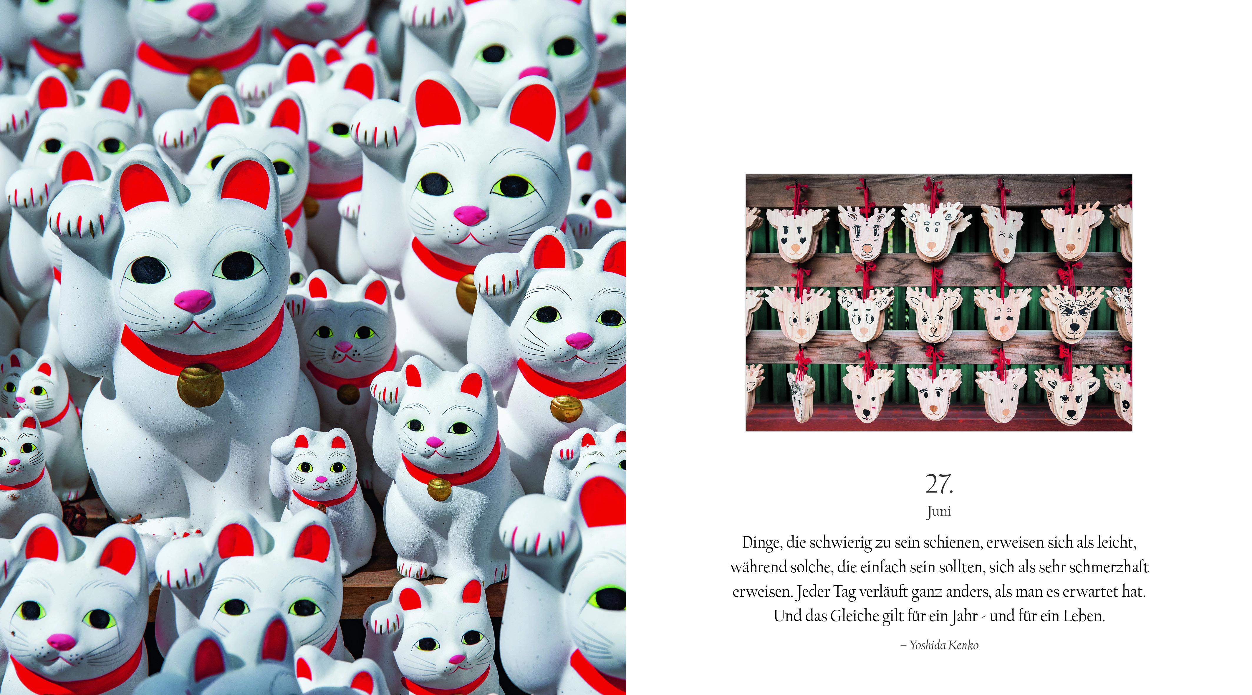 Beispielinhalt (Bild) 365 Tage japanische Weisheiten