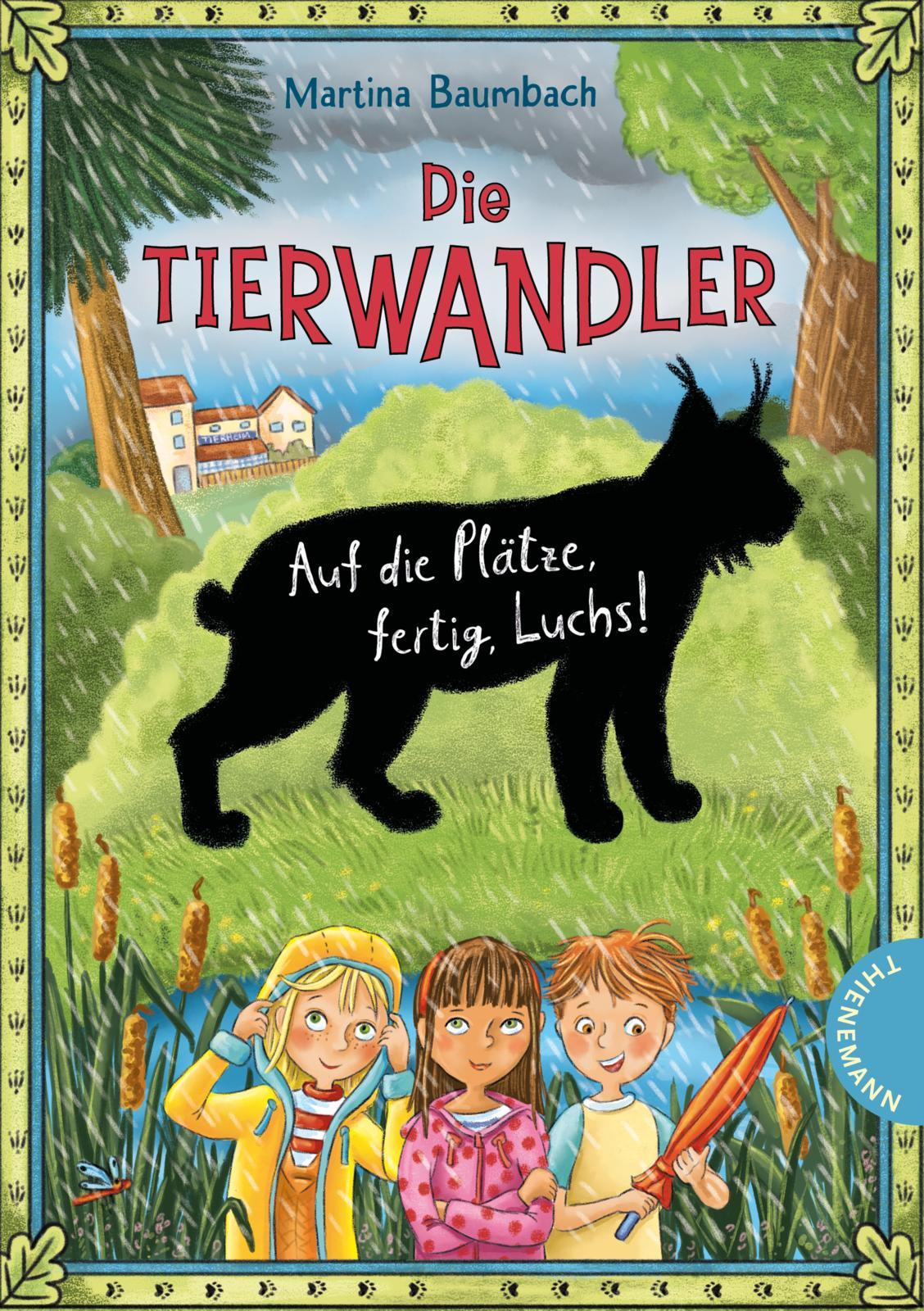 Vorderes Coverbild Die Tierwandler 5: Auf die Plätze, fertig, Luchs!