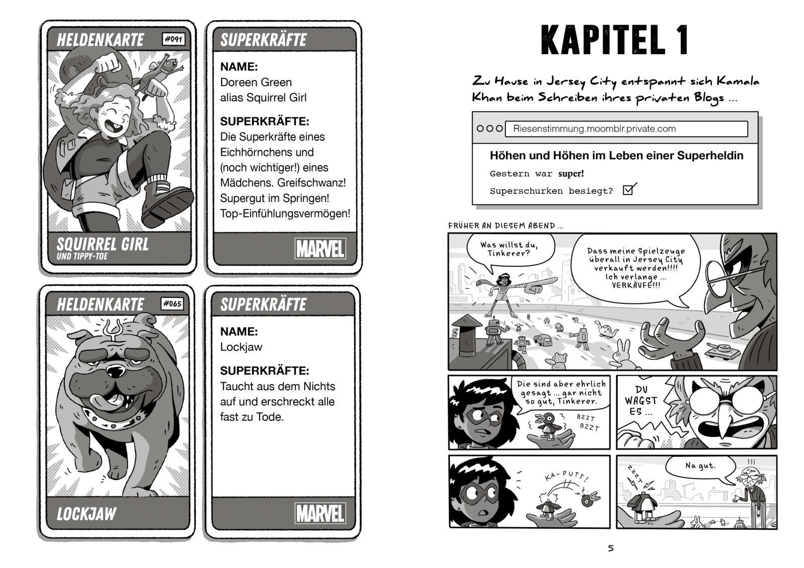Beispielinhalt (Bild) Avengers 1: Willkommen in der Superheldenschule