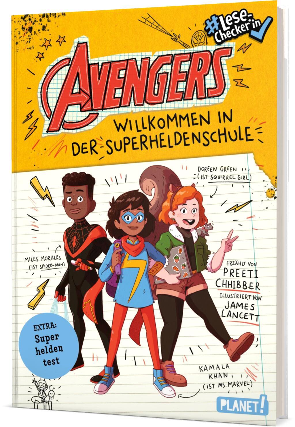 Vorderes Coverbild Avengers 1: Willkommen in der Superheldenschule