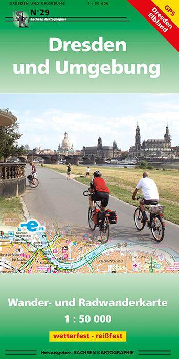 Vorderes Coverbild Dresden und Umgebung 1 : 50 000