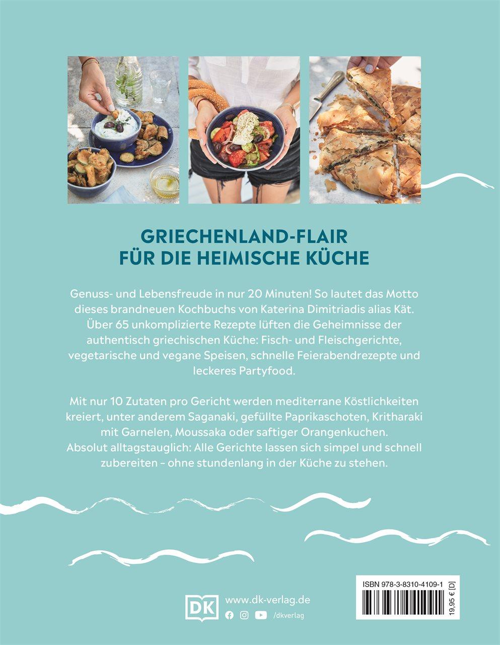 Rückseitencover Einfach griechisch kochen