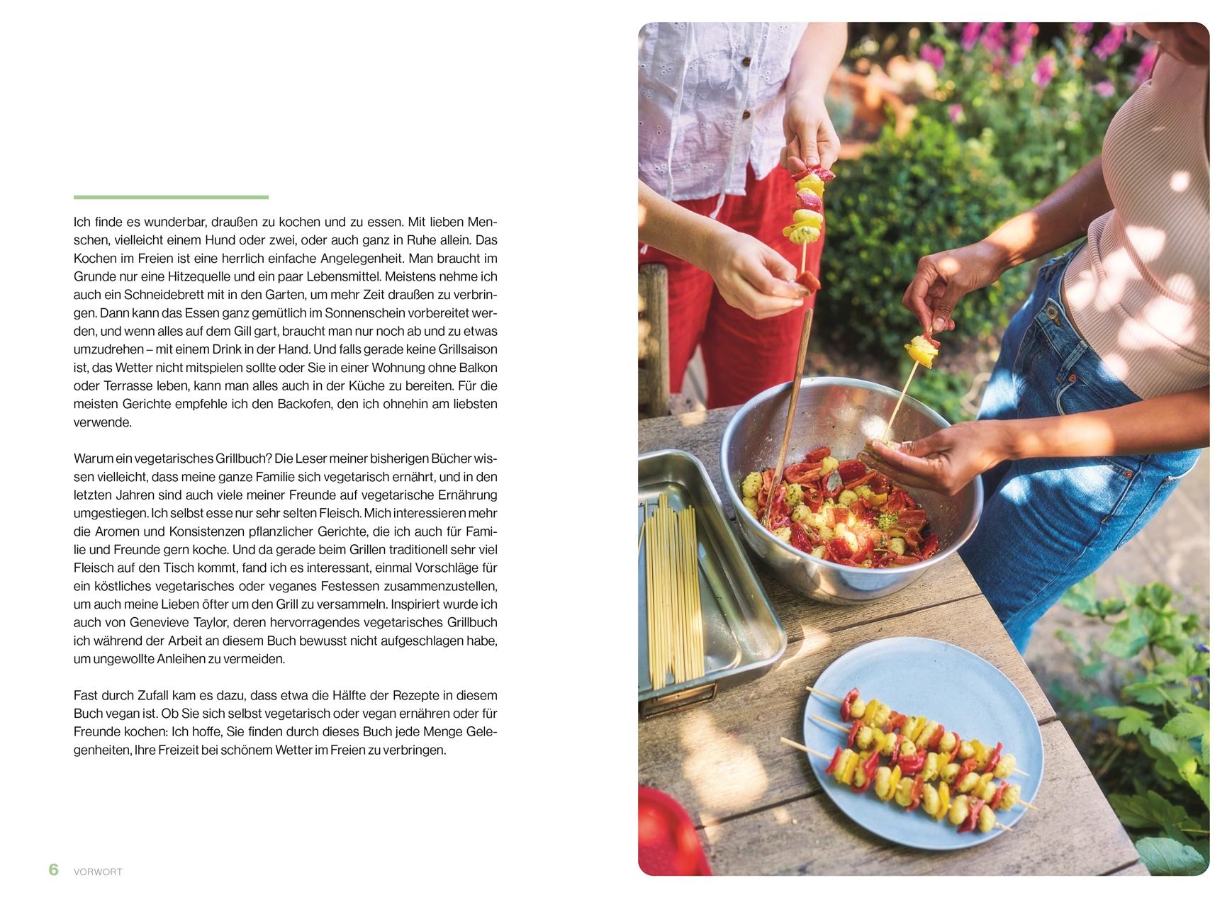 Beispielinhalt (Bild) Green BBQ: Vegan & vegetarisch