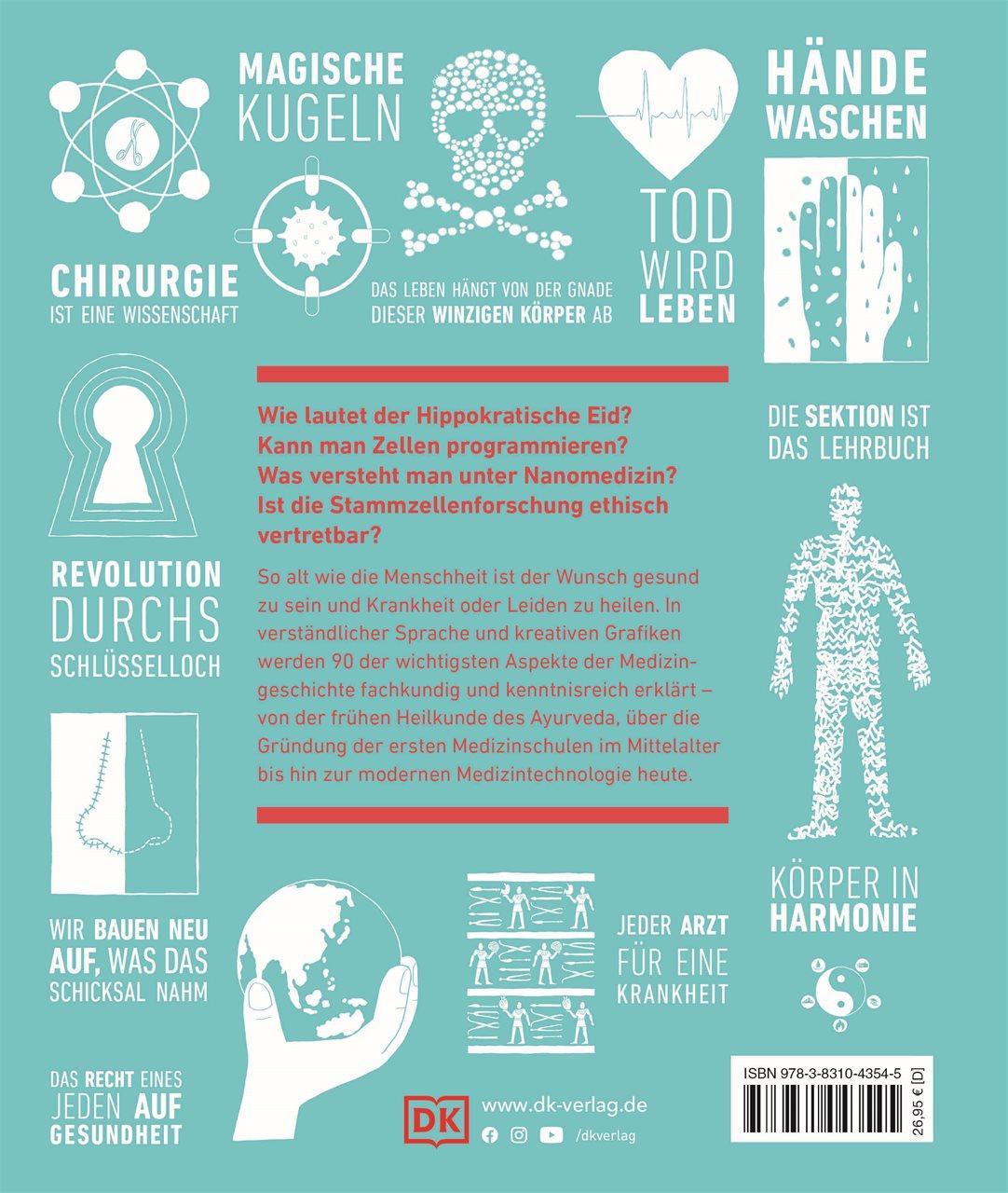 Rückseitencover Big Ideas. Das Medizin-Buch