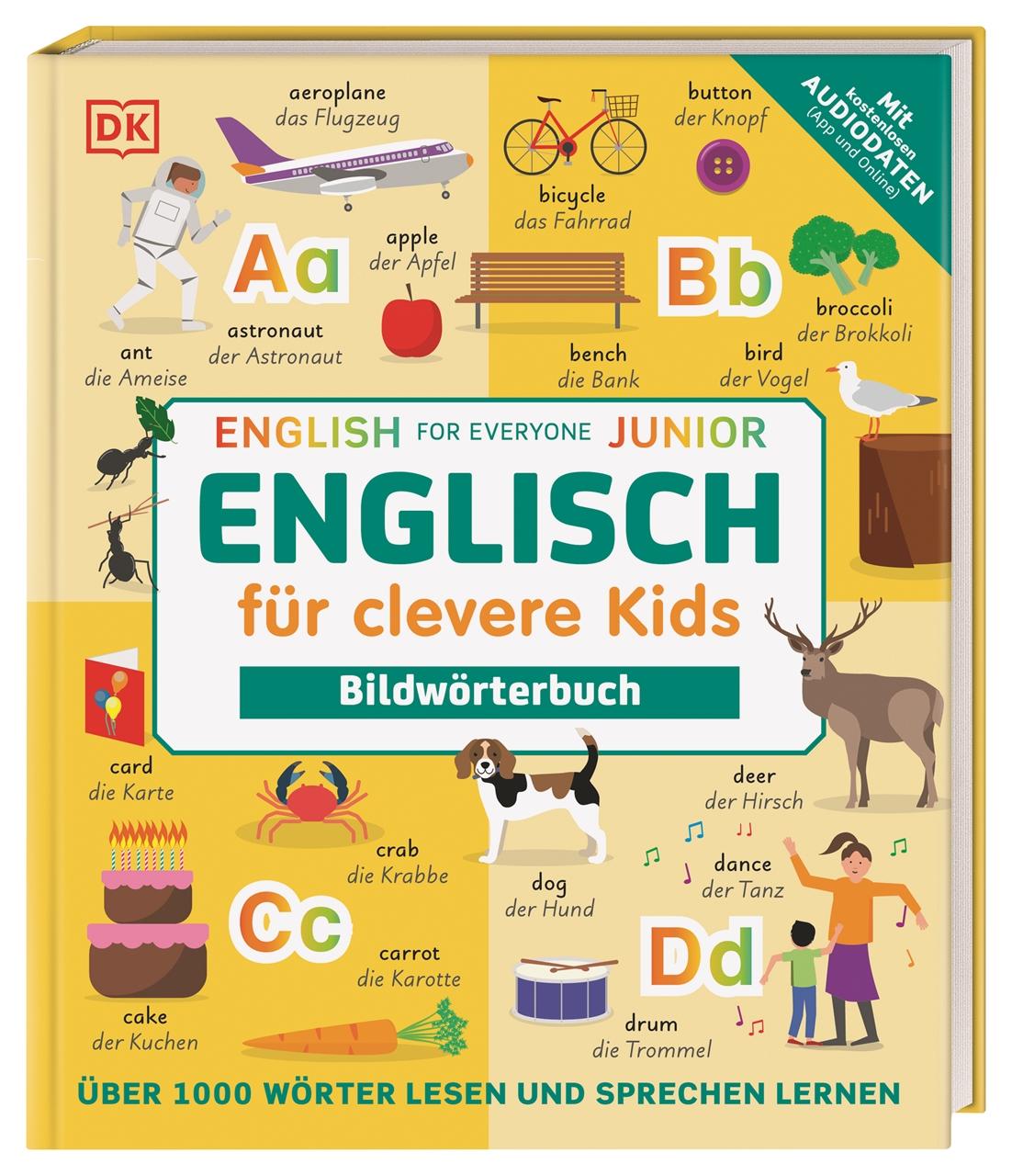 Vorderes Coverbild Englisch für clevere Kids - Bildwörterbuch