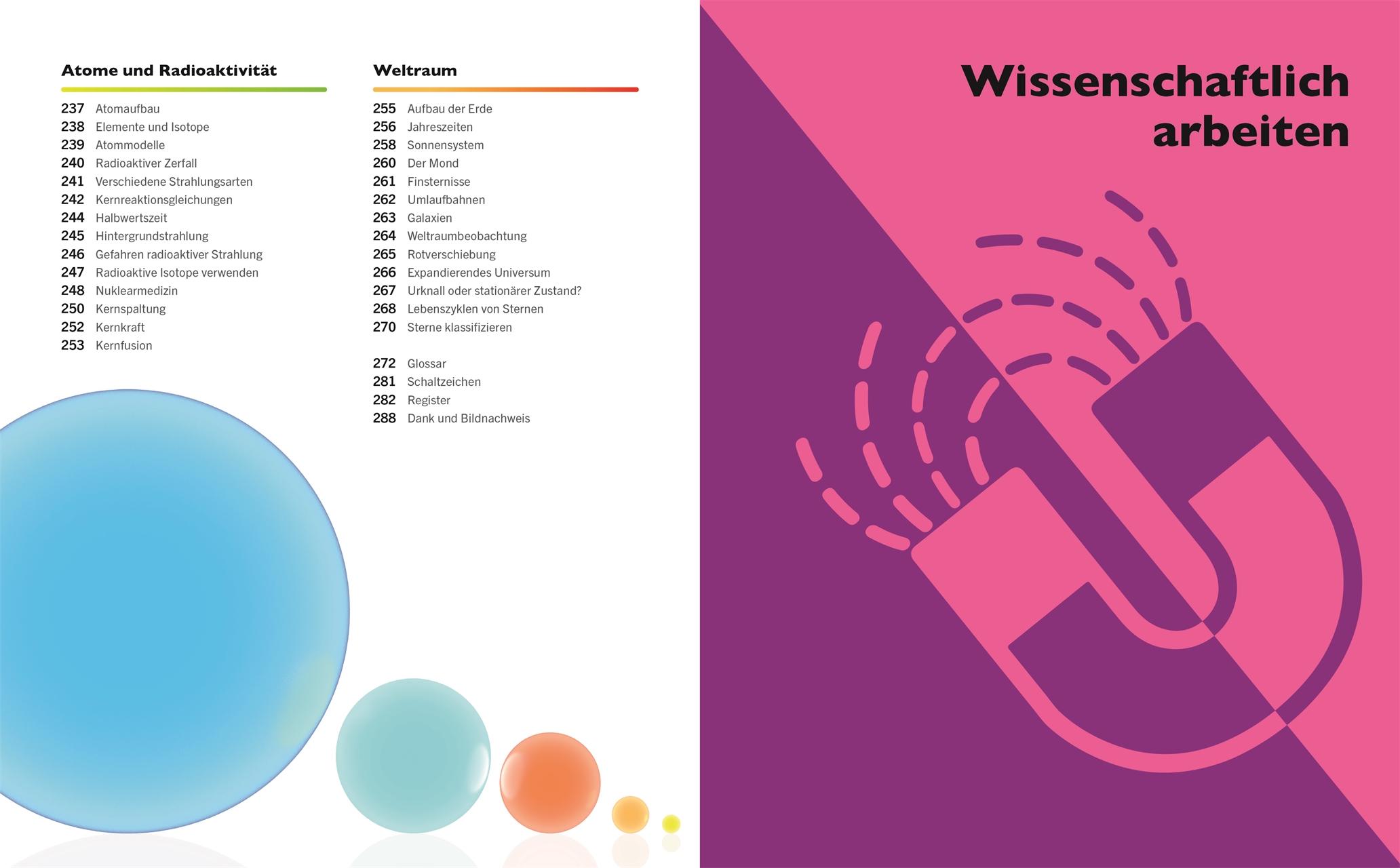 Beispielinhalt (Bild) Visuelles Wissen. Physik