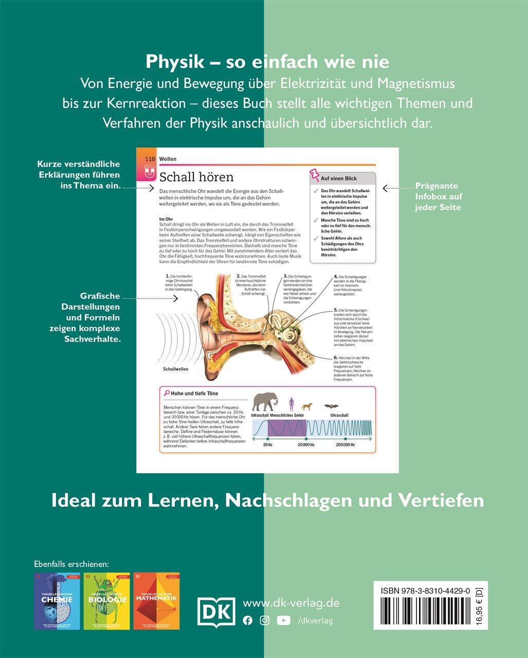 Rückseitencover Visuelles Wissen. Physik