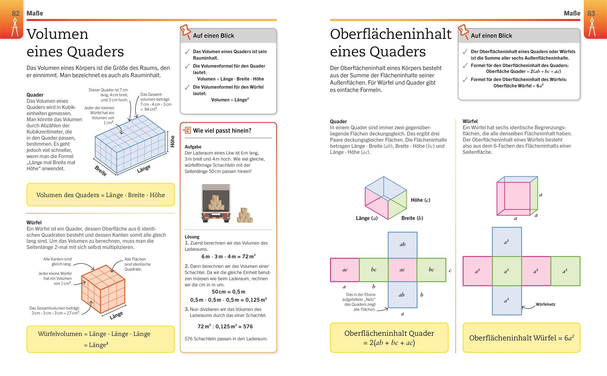 Beispielinhalt (Bild) Visuelles Wissen. Mathematik