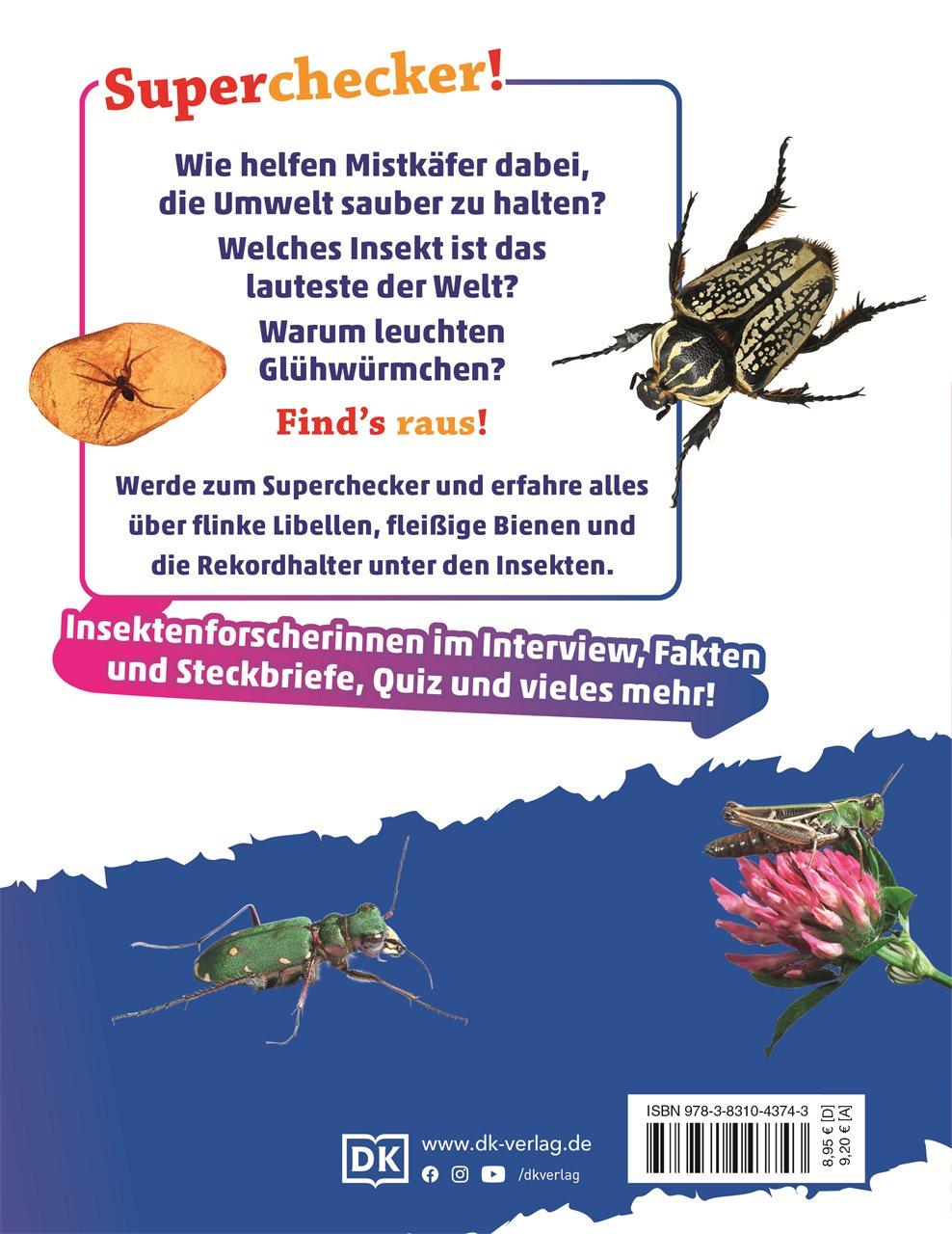 Rückseitencover Superchecker! Insekten