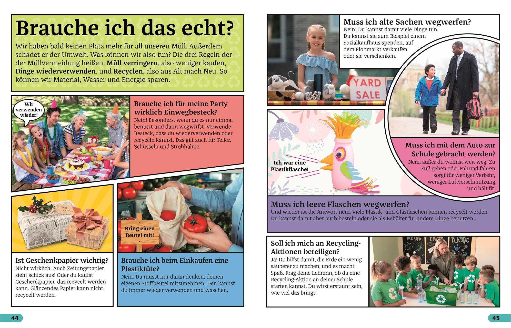 Beispielinhalt (Bild) Superchecker! Müll und Recycling