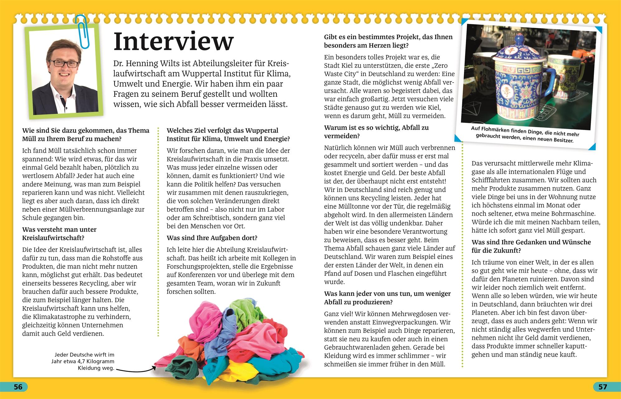 Beispielinhalt (Bild) Superchecker! Müll und Recycling