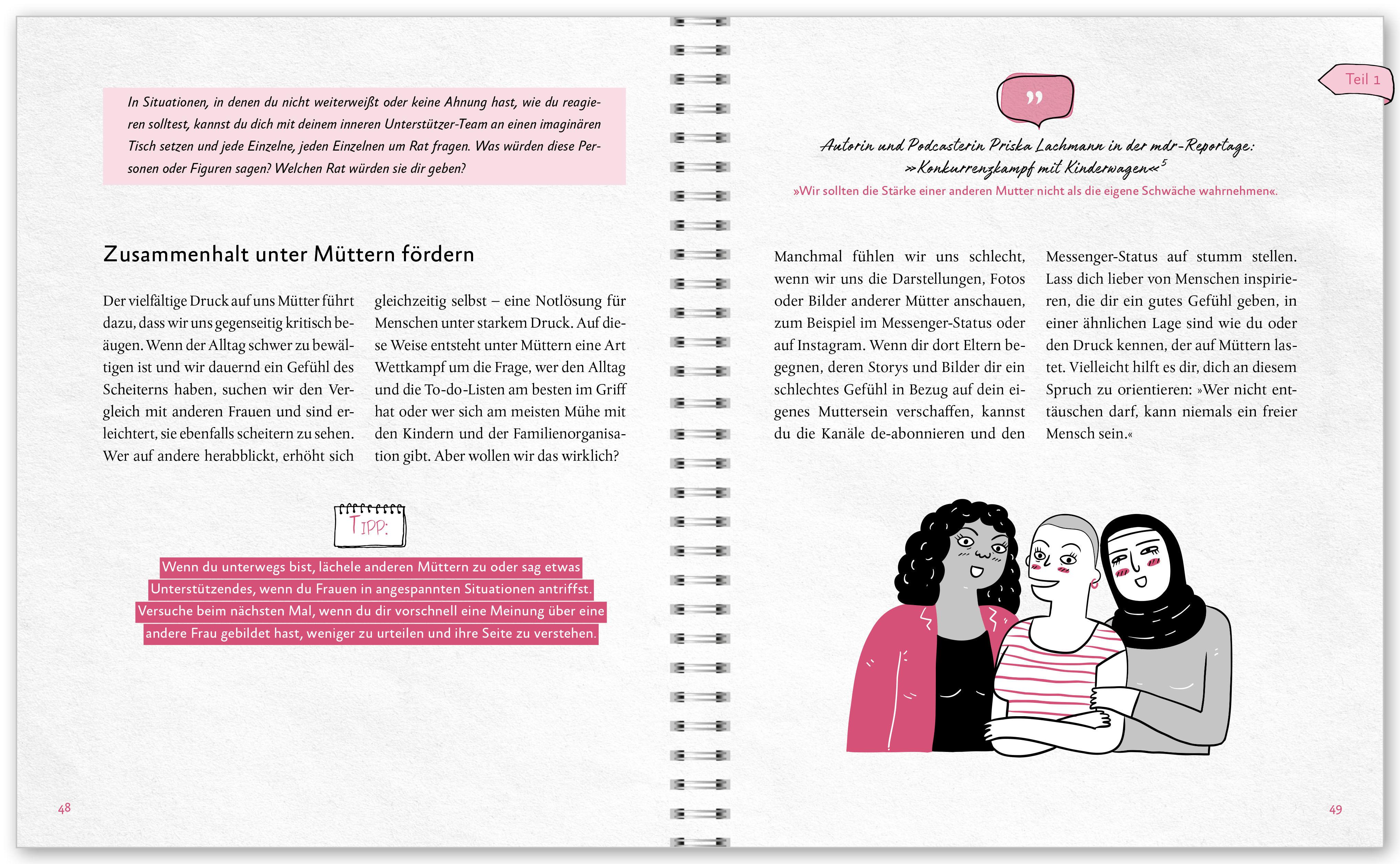 Beispielinhalt (Bild) Dein Workbook: Die Frau fürs Leben ist nicht das Mädchen für alles