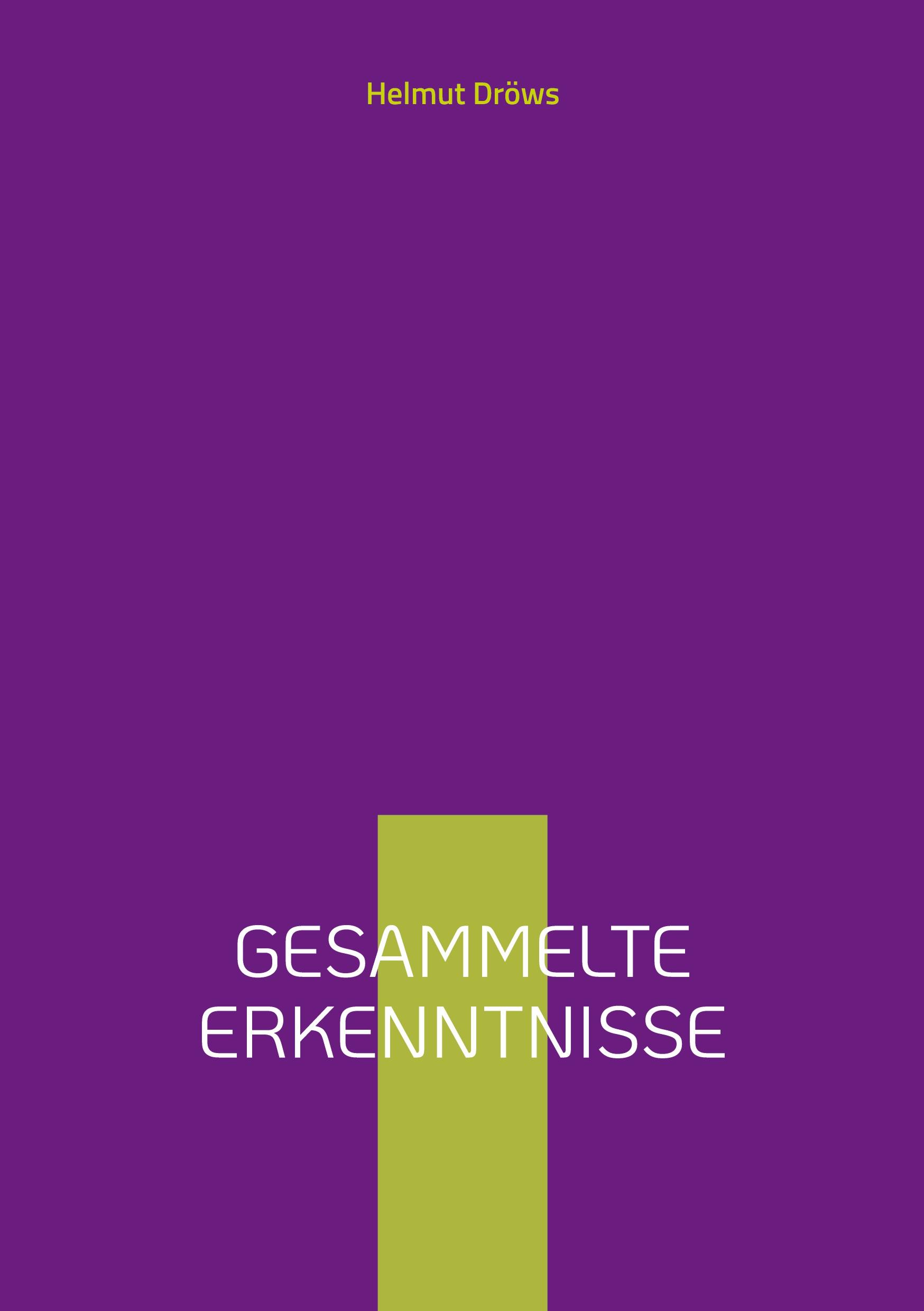 Vorderes Coverbild Gesammelte Erkenntnisse