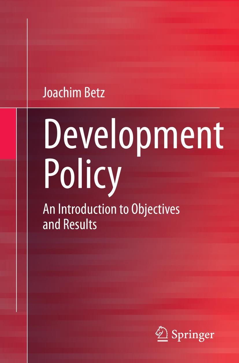 Vorderes Coverbild Development Policy