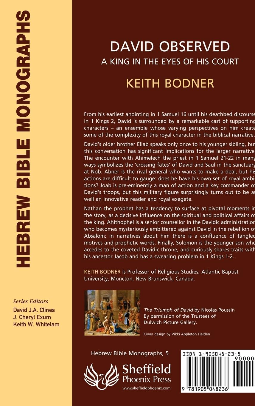 Rückseitencover David Observed