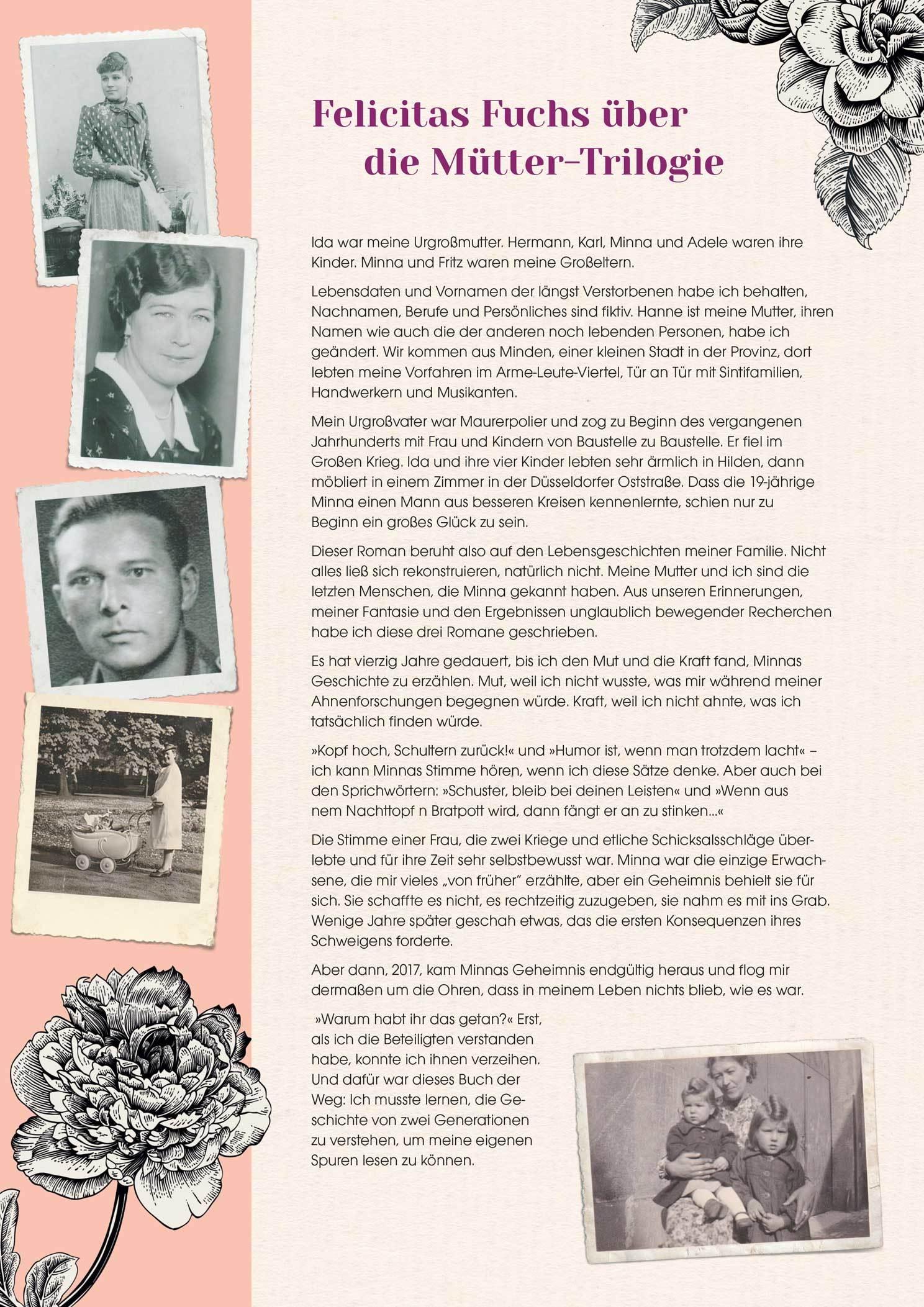 Beispielinhalt (Bild) Minna. Kopf hoch, Schultern zurück