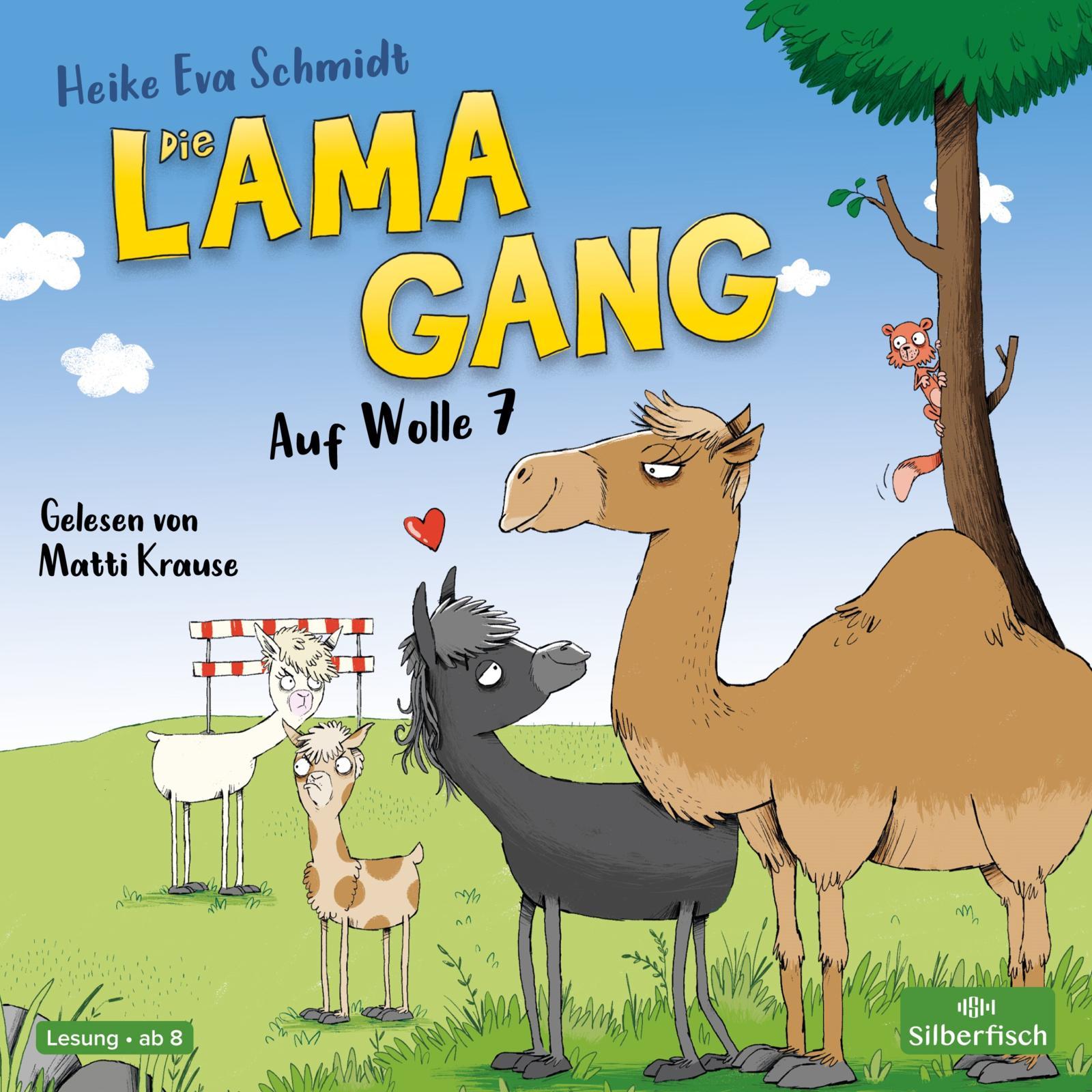 Vorderes Coverbild Die Lama-Gang. Mit Herz & Spucke 2: Auf Wolle 7