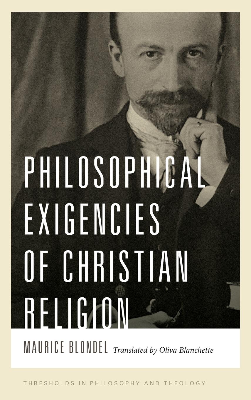 Vorderes Coverbild Philosophical Exigencies of Christian Religion