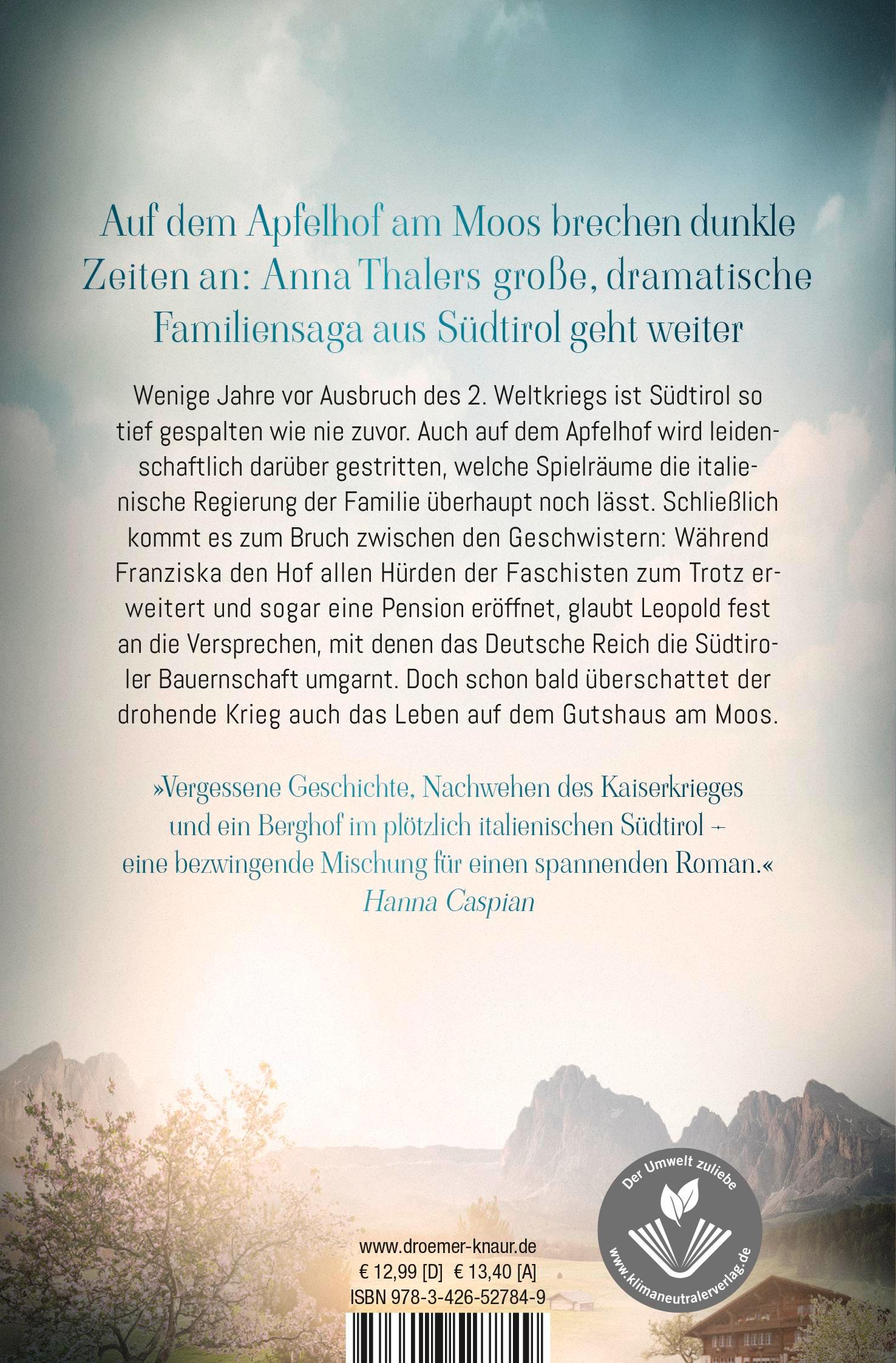 Rückseitencover Der Duft von Erde nach dem Regen