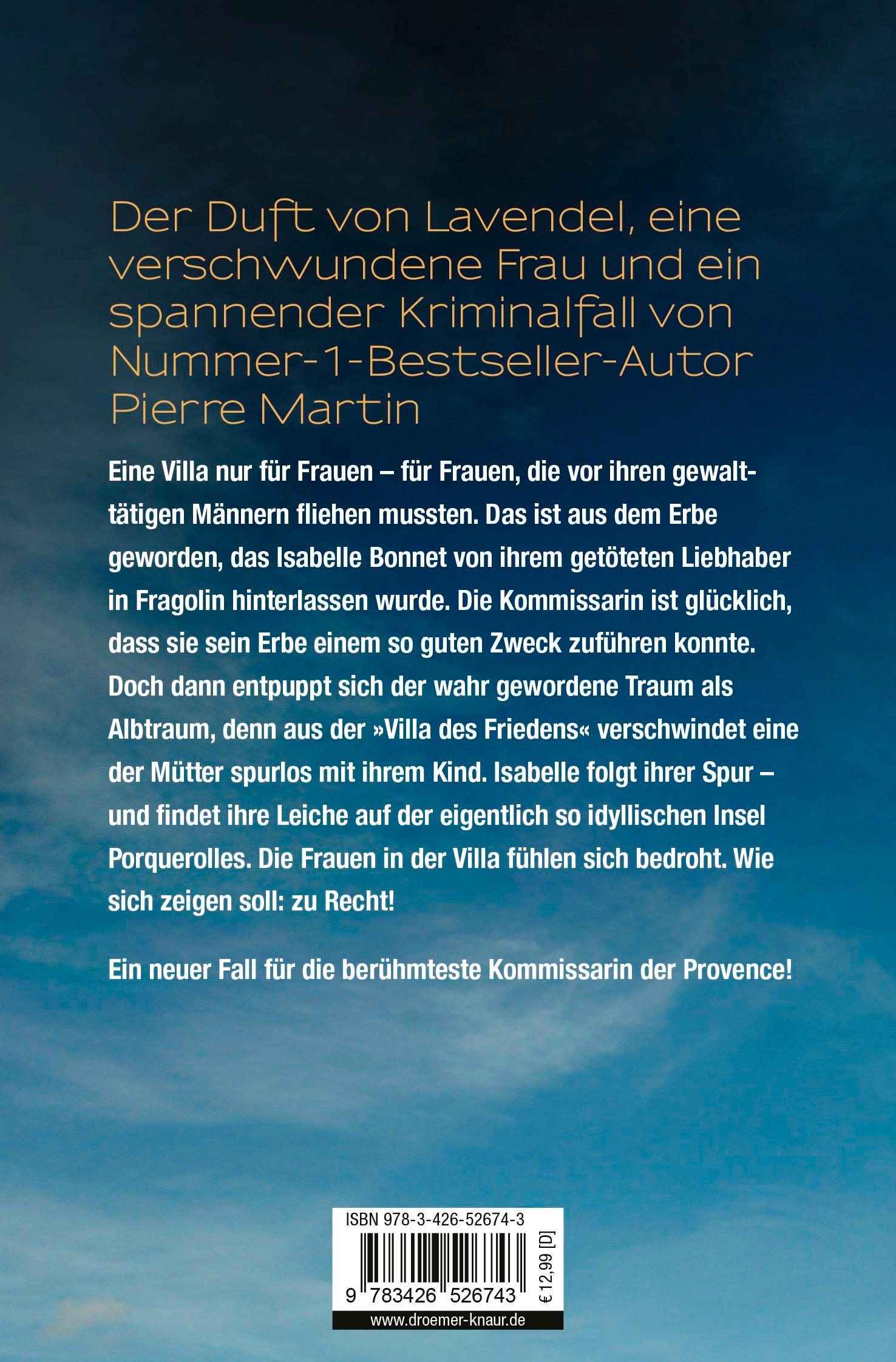 Rückseitencover Madame le Commissaire und die Villa der Frauen