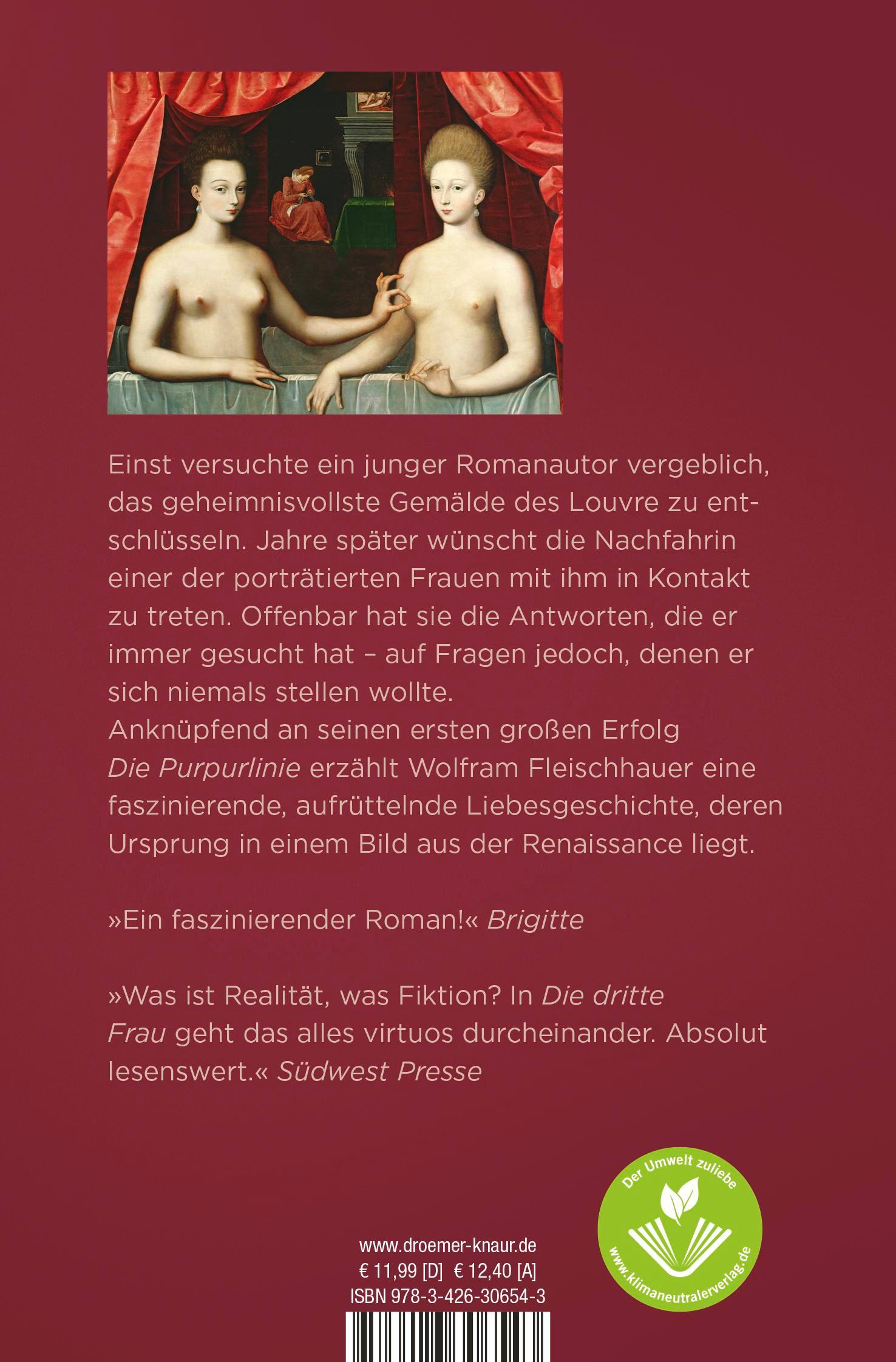 Rückseitencover Die dritte Frau