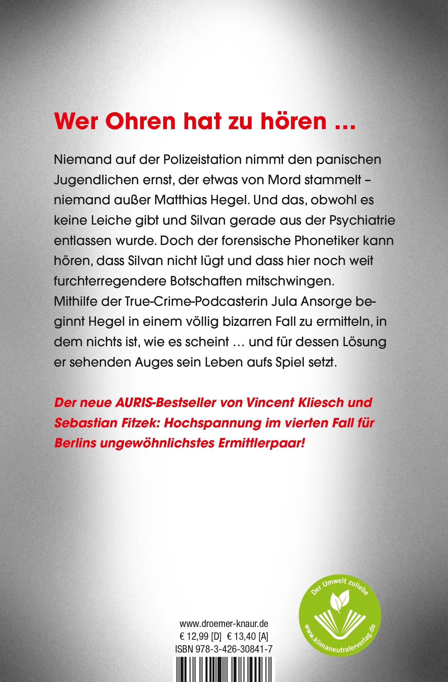 Rückseitencover Der Klang des Bösen