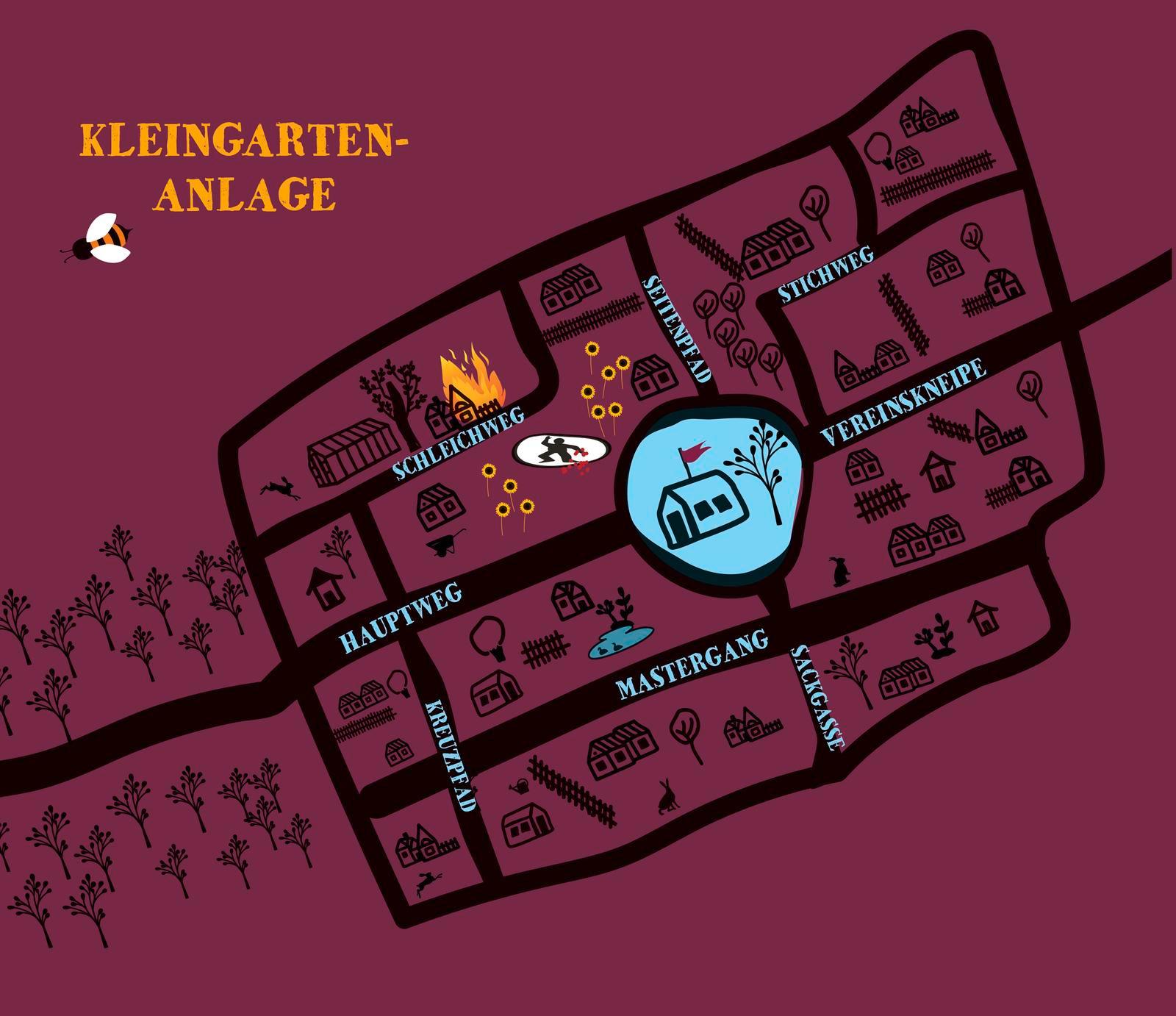 Beispielinhalt (Bild) Amsel, Drossel, tot und starr