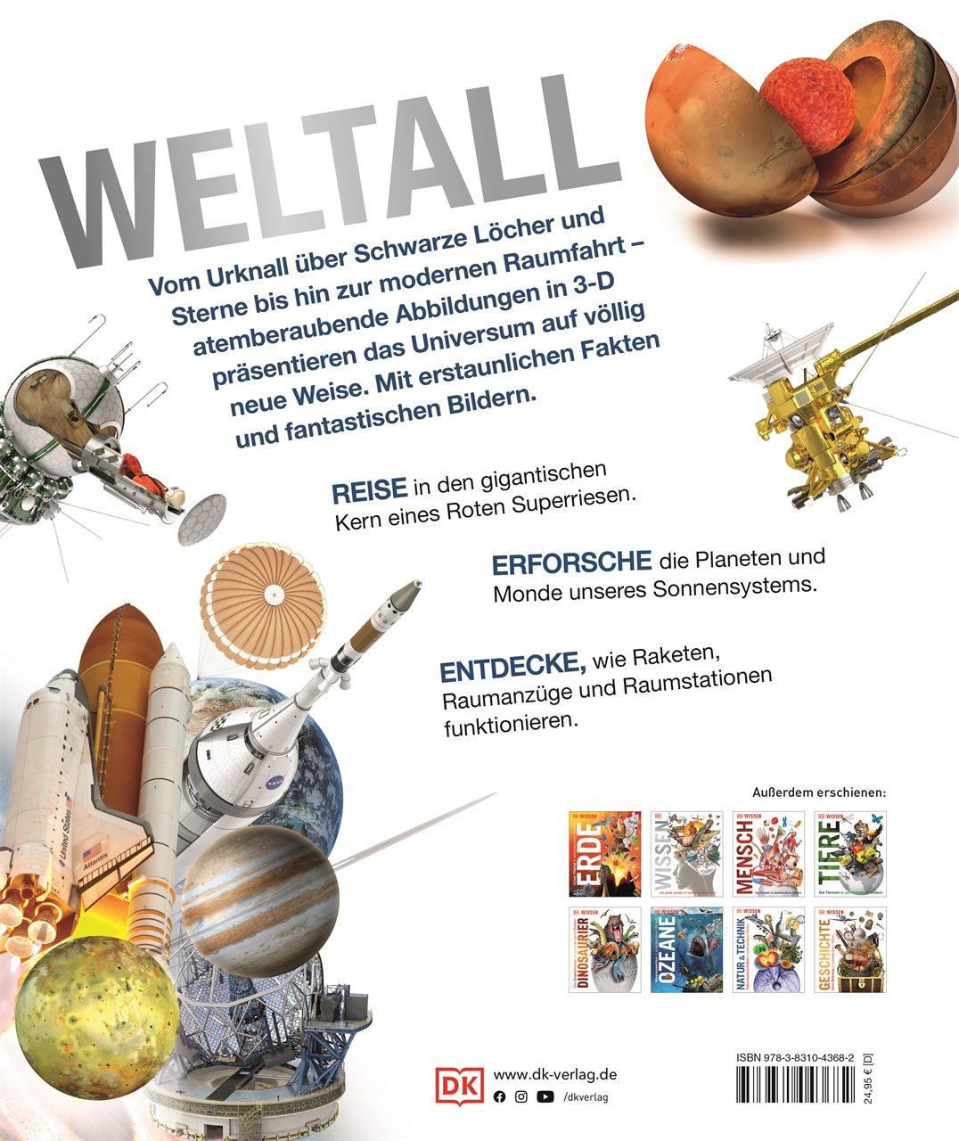 Rückseitencover DK Wissen. Weltall