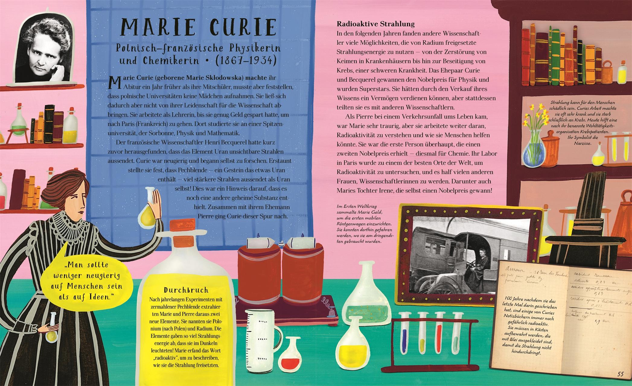 Beispielinhalt (Bild) Geniale Köpfe der Naturwissenschaften