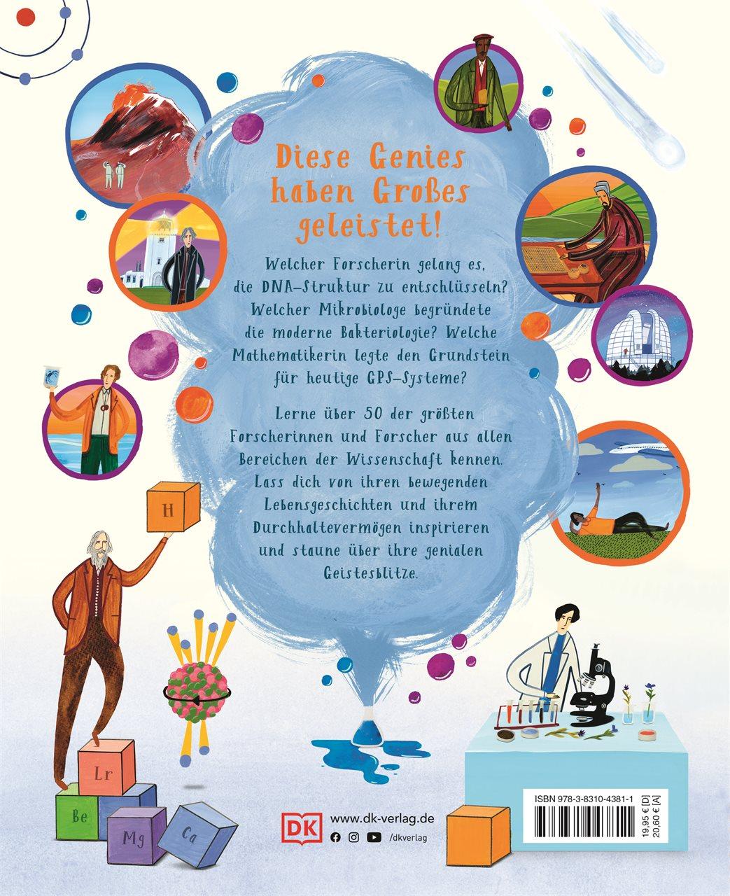 Rückseitencover Geniale Köpfe der Naturwissenschaften