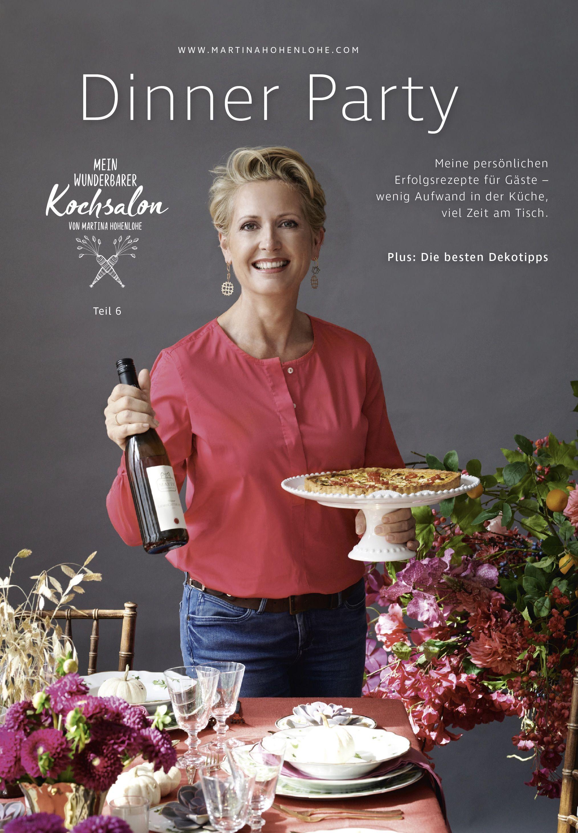 Vorderes Coverbild Dinner Party, Martina Hohenlohe